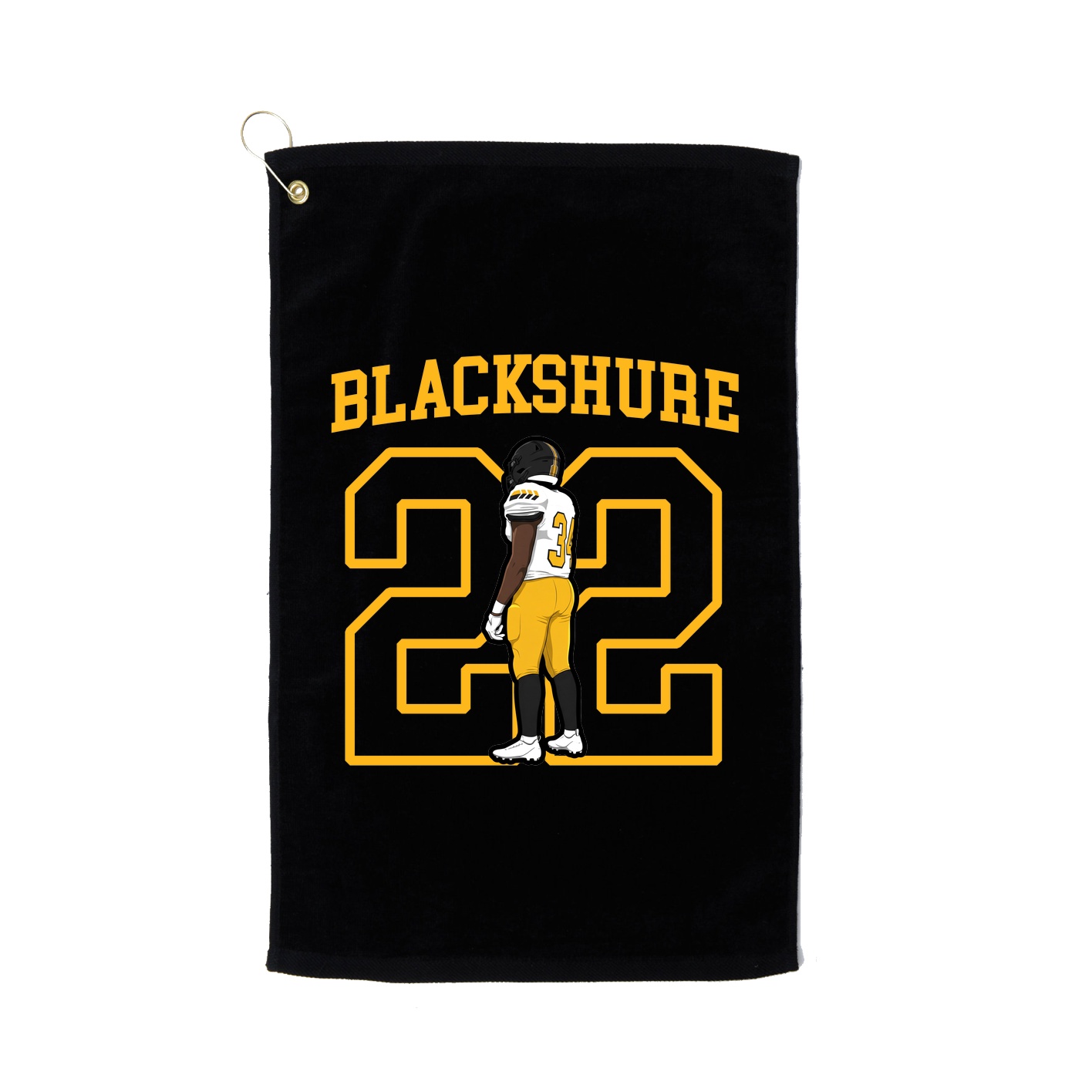 Golf Towel — Shirsey in Black