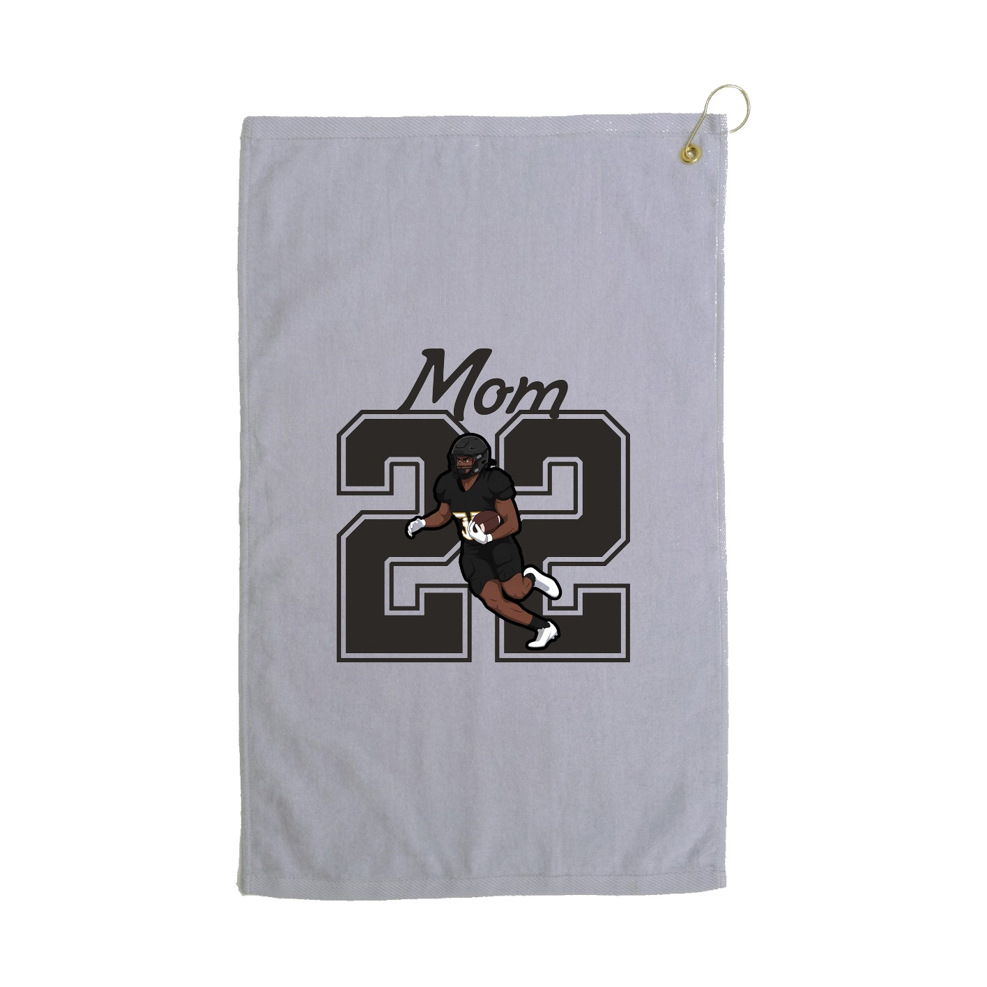 Golf Towel — Mothers Day Shirsey in Grey