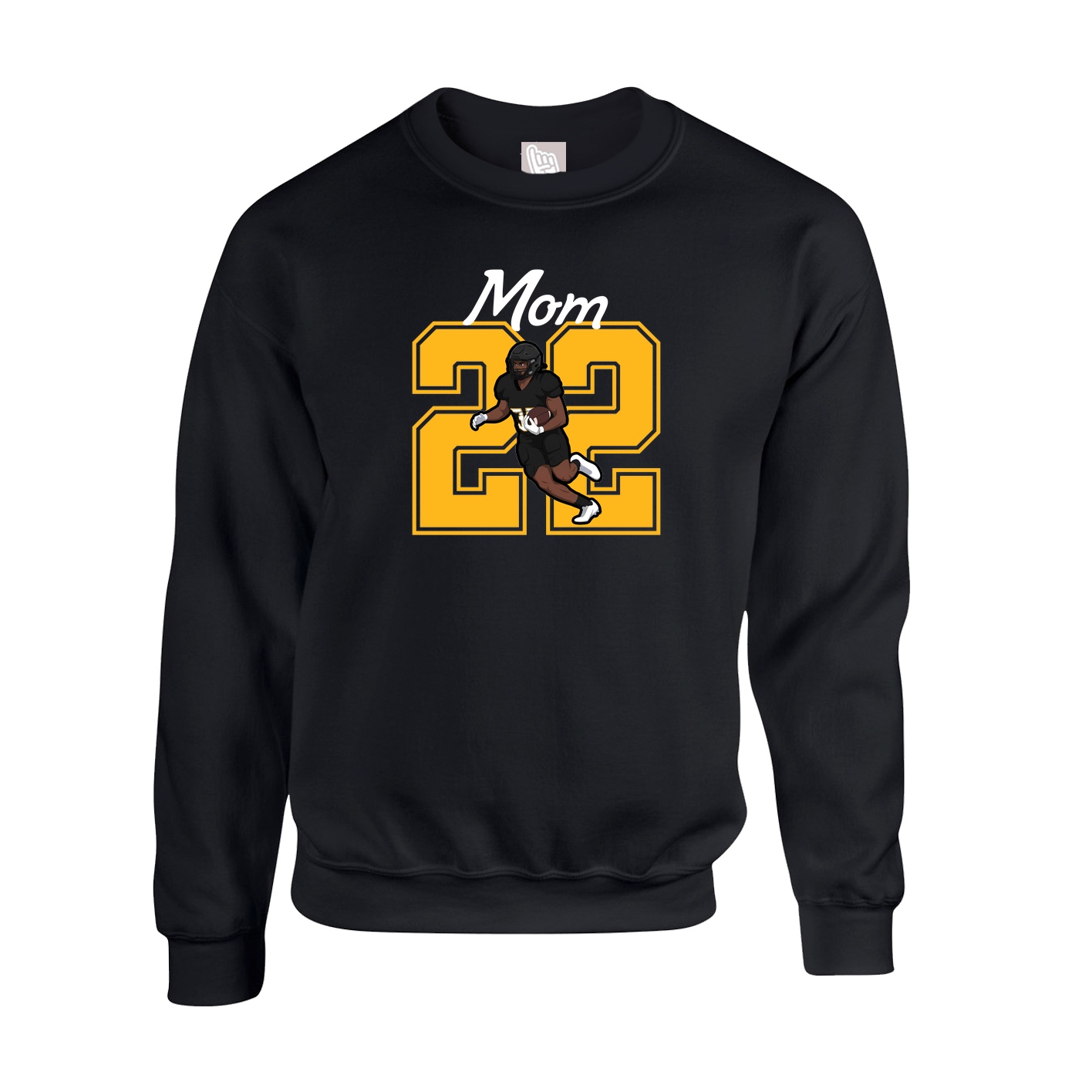 Fleece Crew — Mothers Day Shirsey in Black