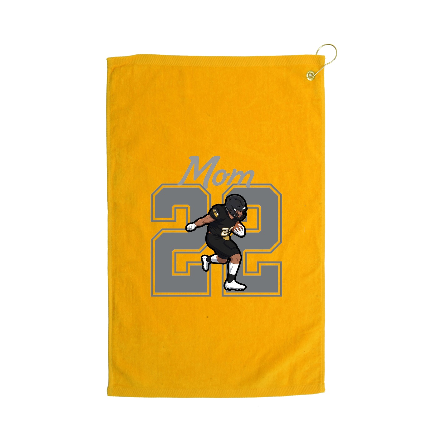 Golf Towel — Mothers Day Shirsey in Gold