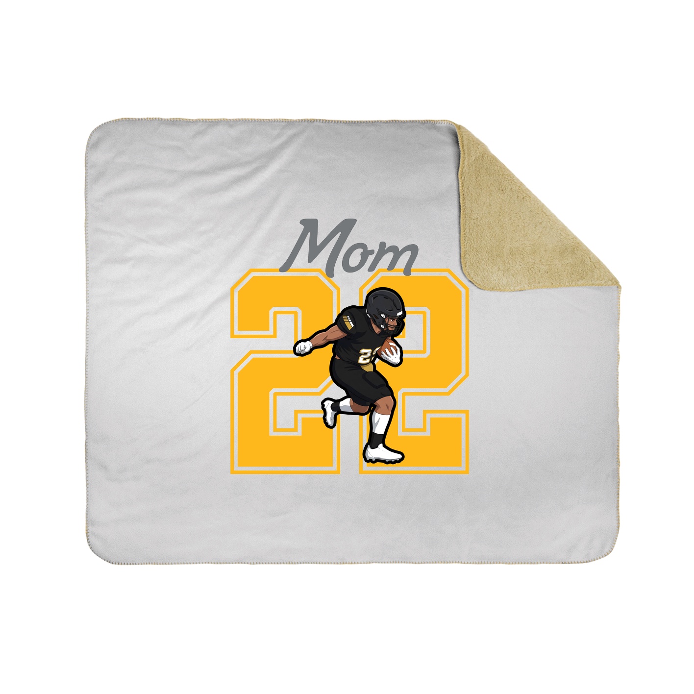 Throw Blanket — Mothers Day Shirsey in White