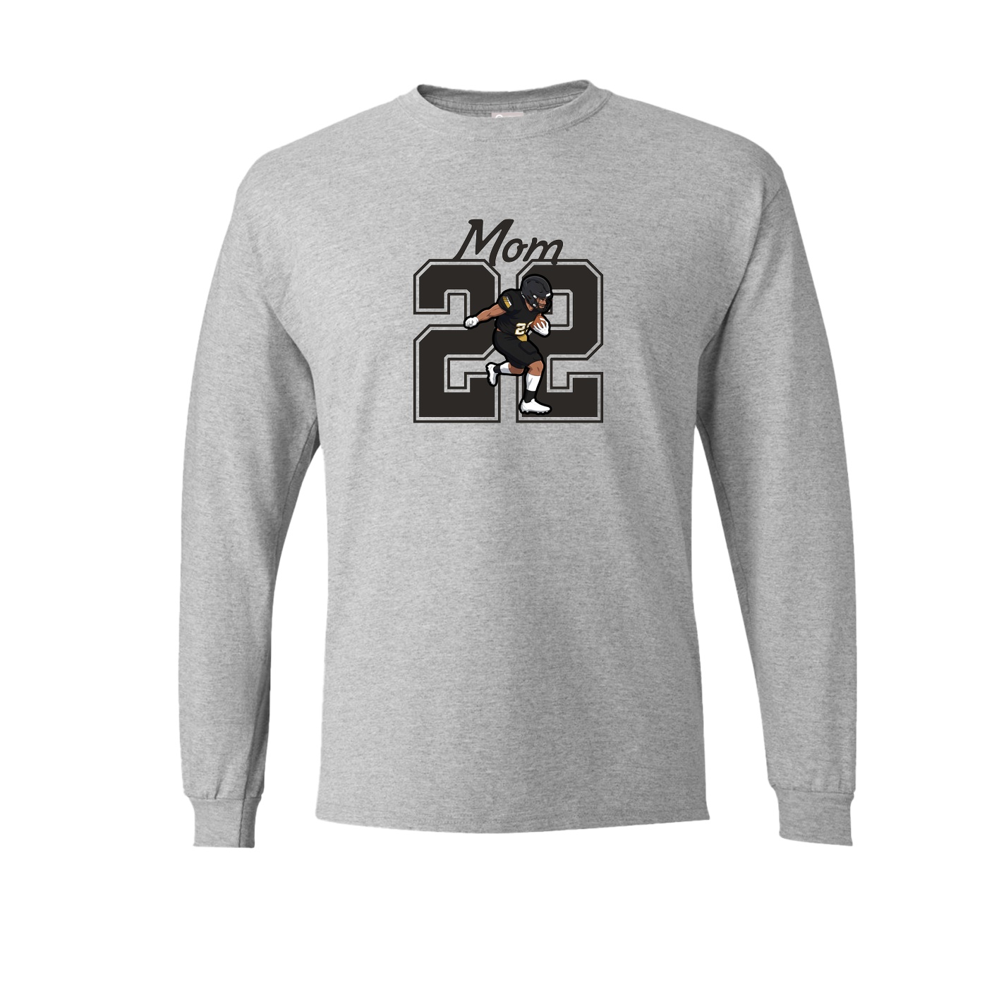 Long Sleeve Tee — Mothers Day Shirsey in Grey