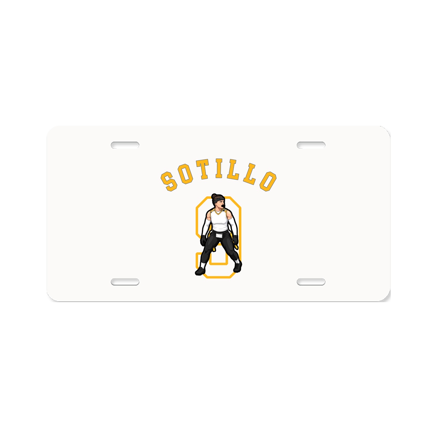 License Plate — Shirsey Arch in Classic