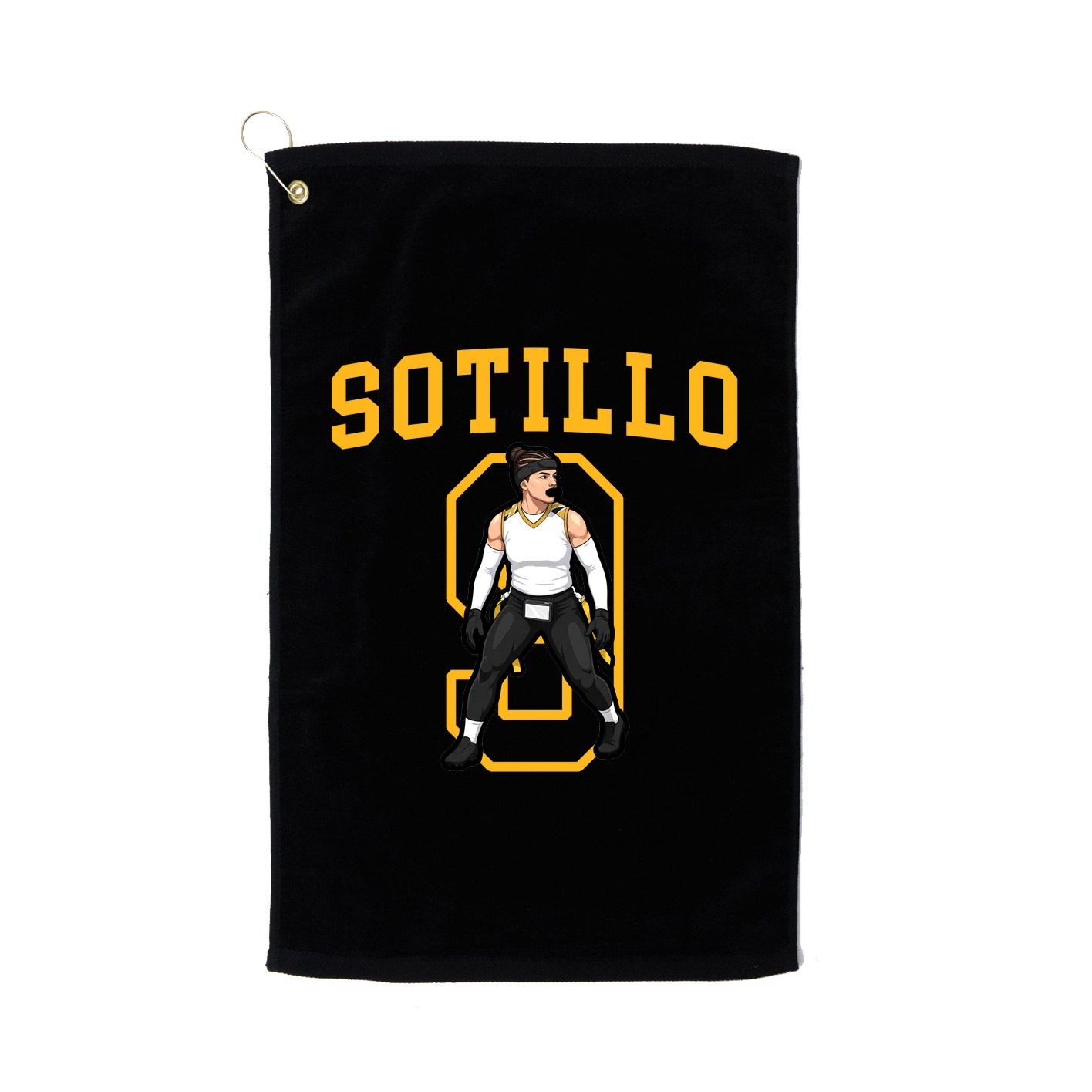 Golf Towel — Shirsey in Black