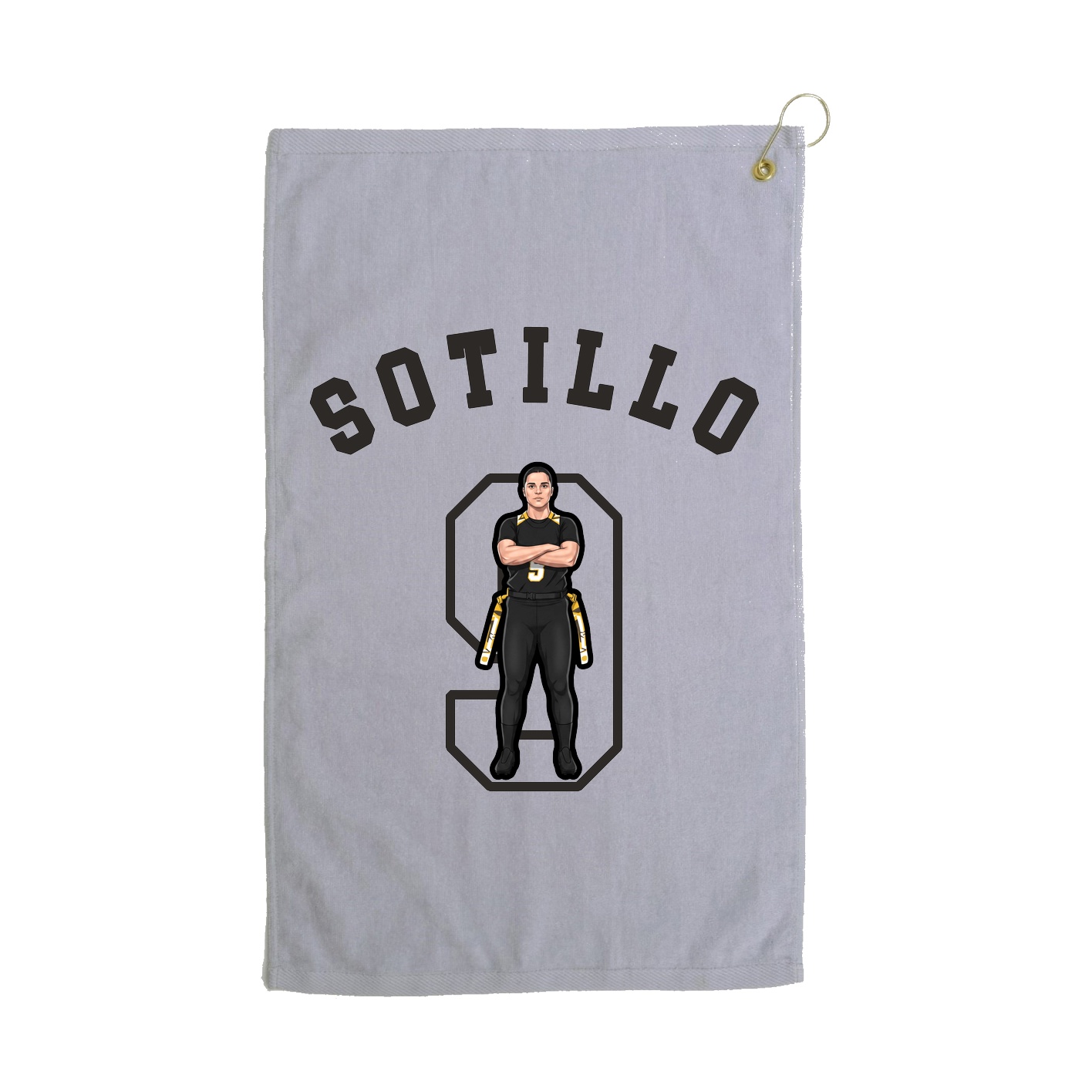 Terry Velour Golf Towel