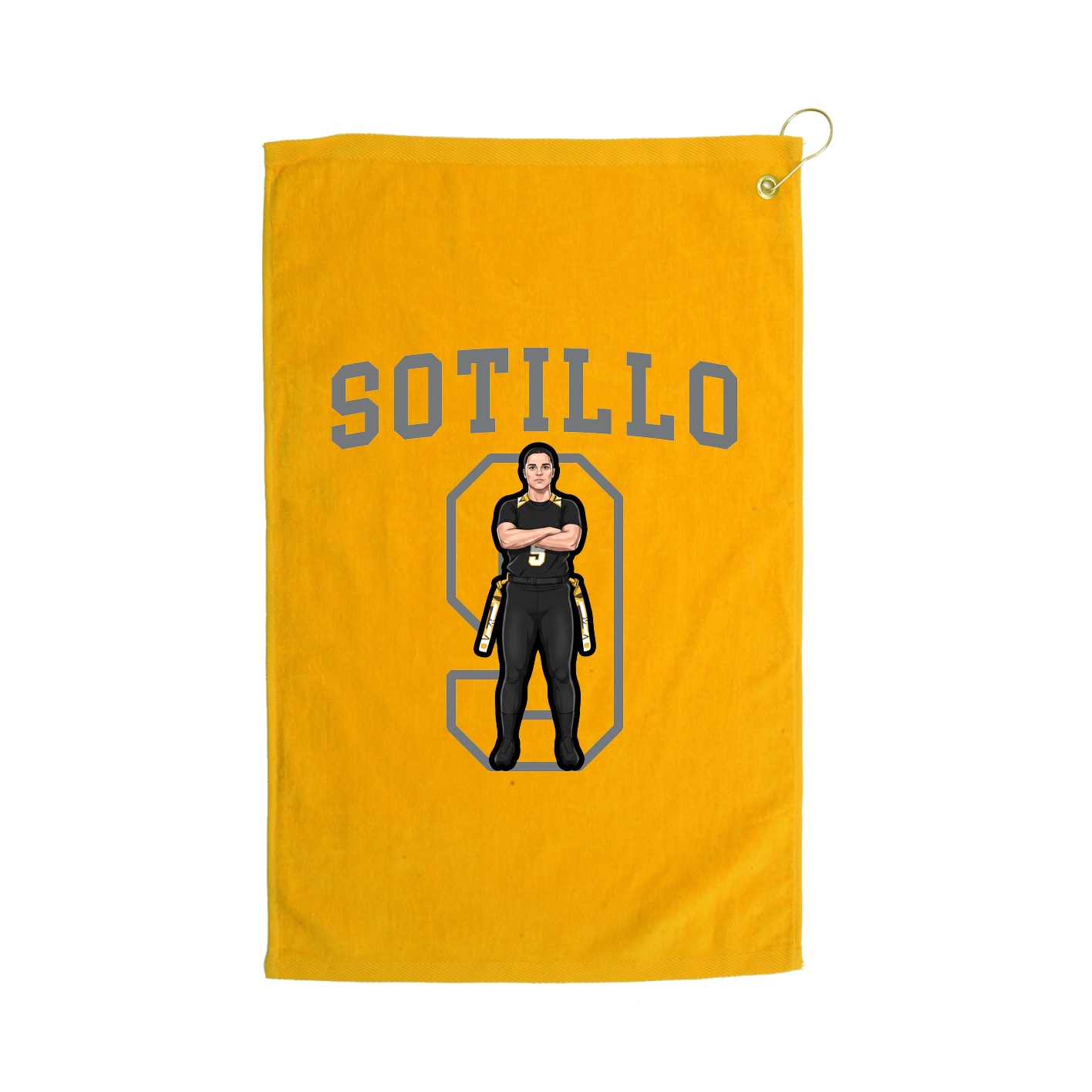 Golf Towel — Shirsey in Gold