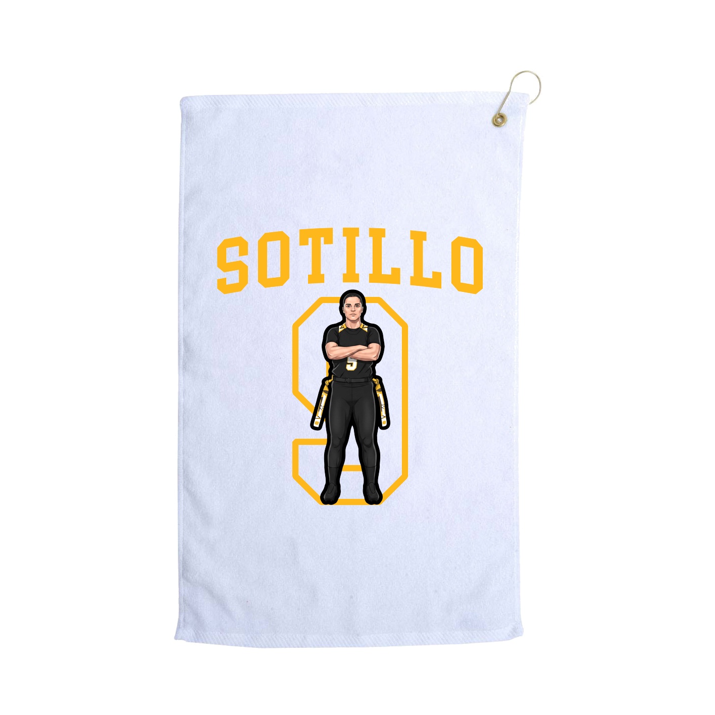 Golf Towel — Shirsey in White