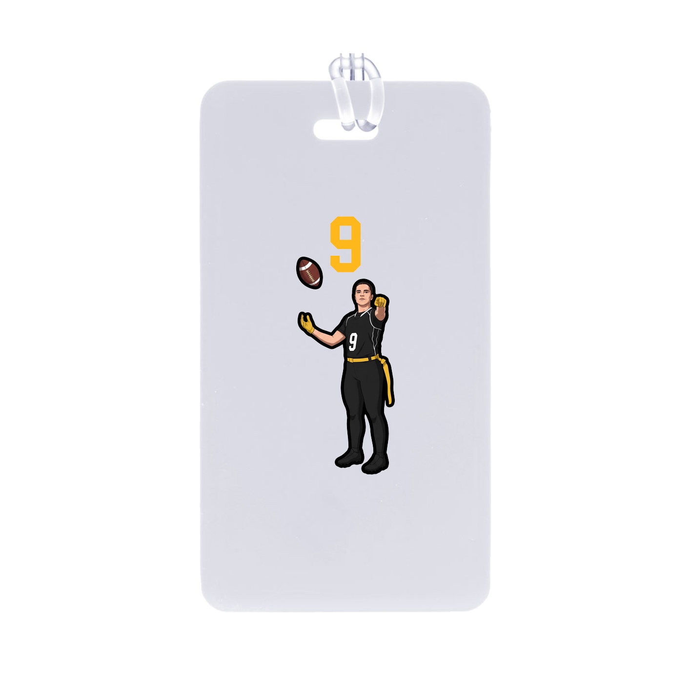 Bag Tag — Number Top in Classic