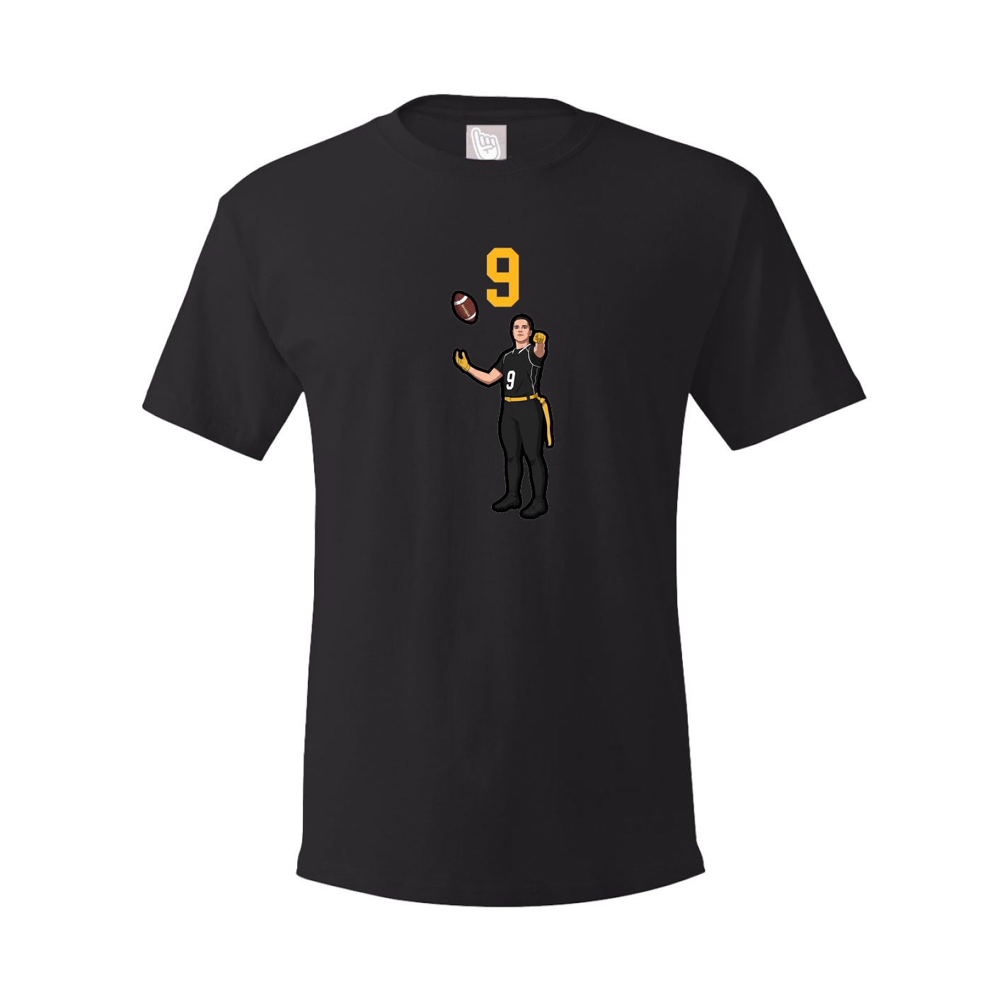 Tee — Number Top in Black