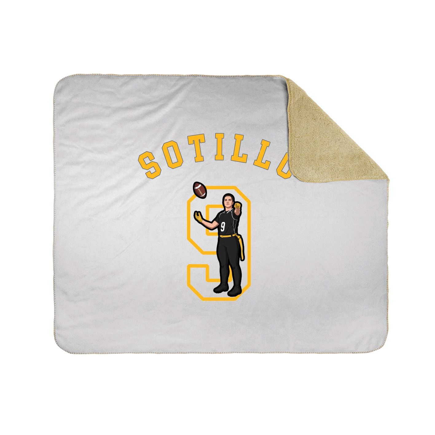 Throw Blanket — Shirsey Arch in White