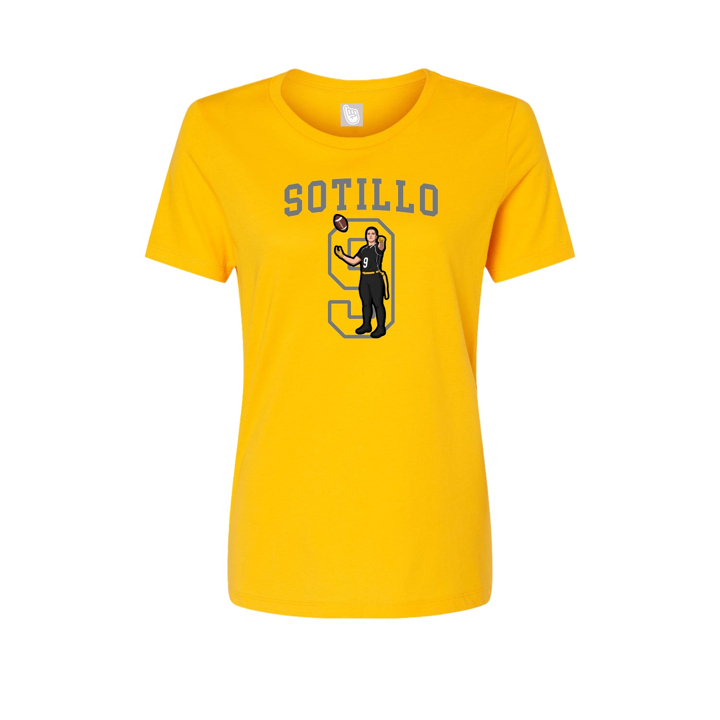 Fitted Women's Tee — Shirsey in Gold