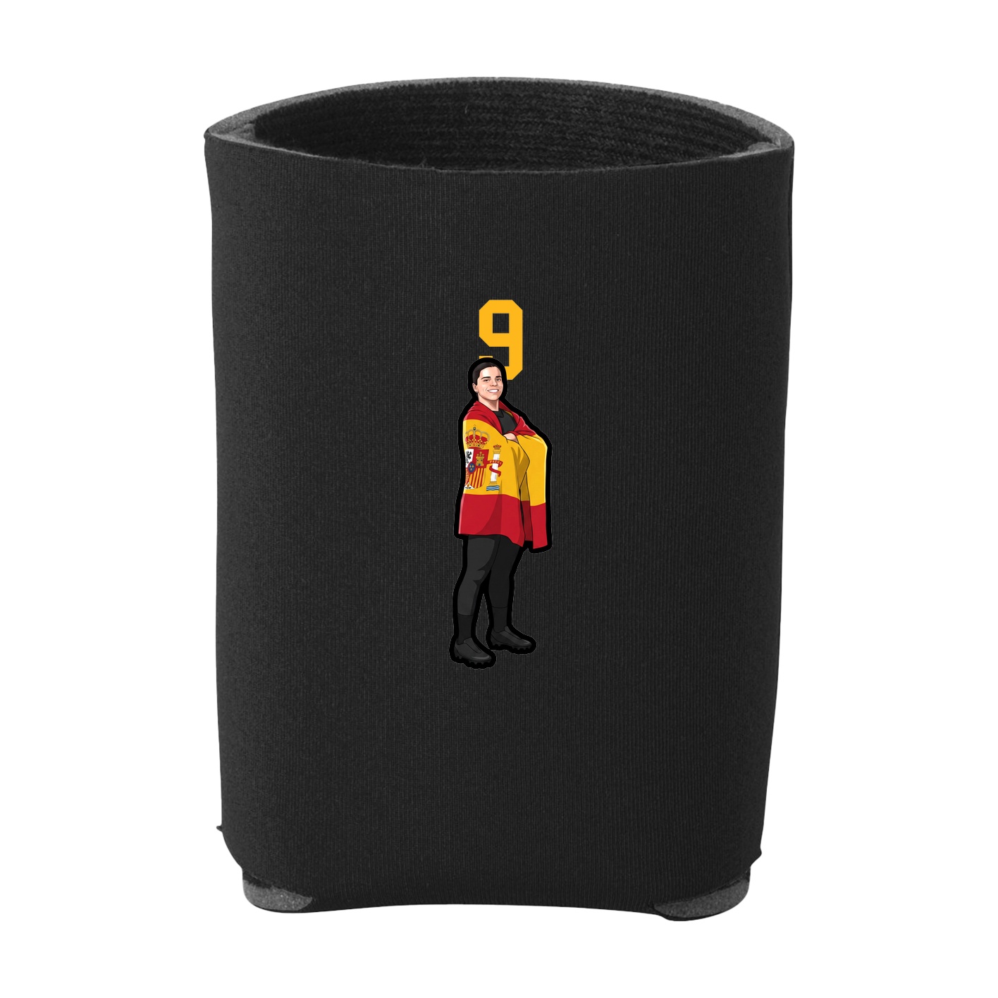 Can Holder — Number Top in Black