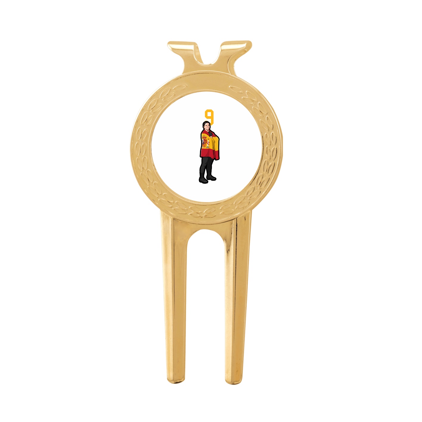 Divot Tool with Ball Marker — Number Top in Classic
