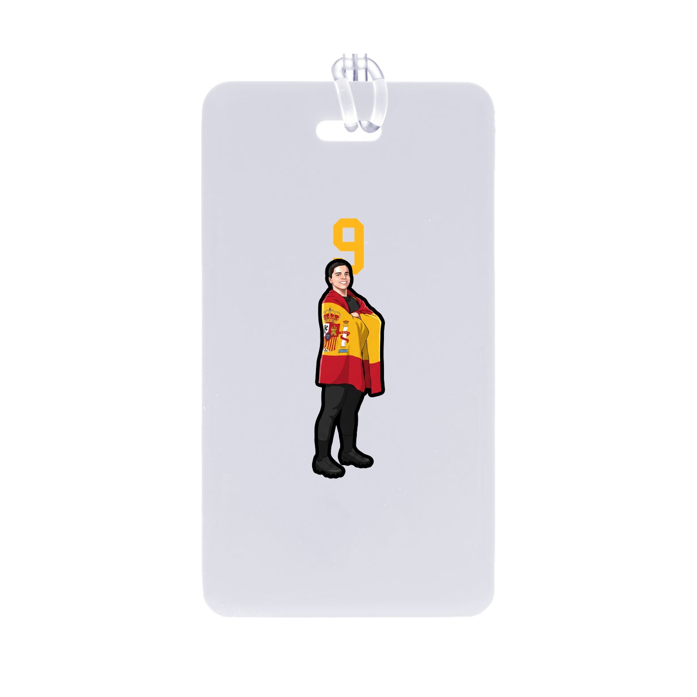 Bag Tag — Number Top in Classic