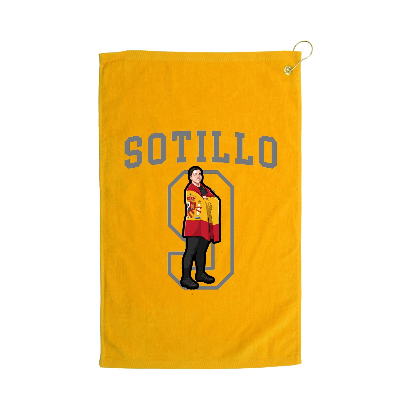 Golf Towel — Shirsey in Gold