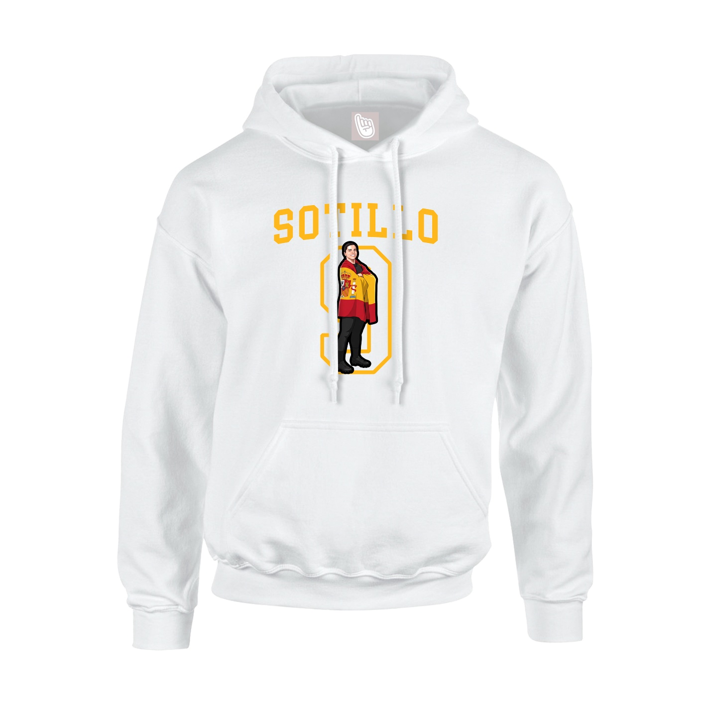 Youth Hoodie — Shirsey in White
