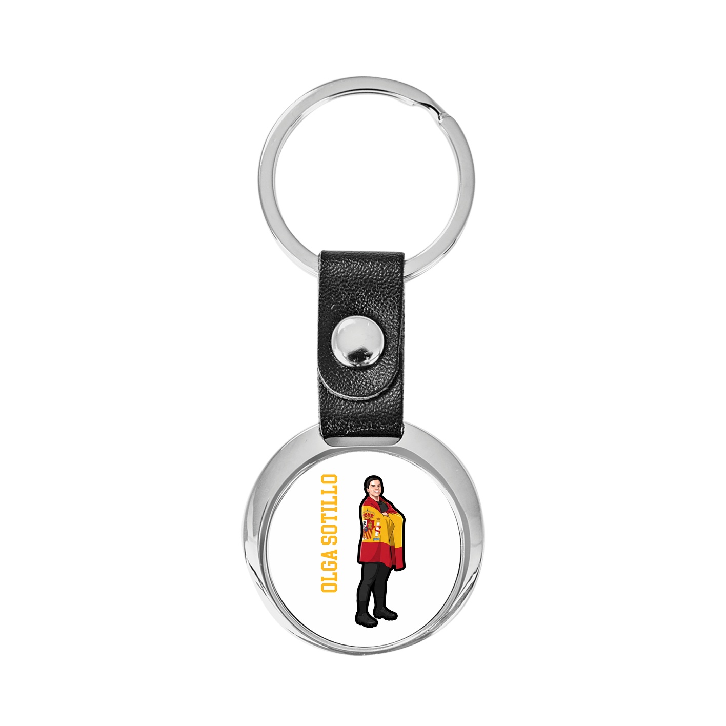 Key Chain — Name Vertical in Classic