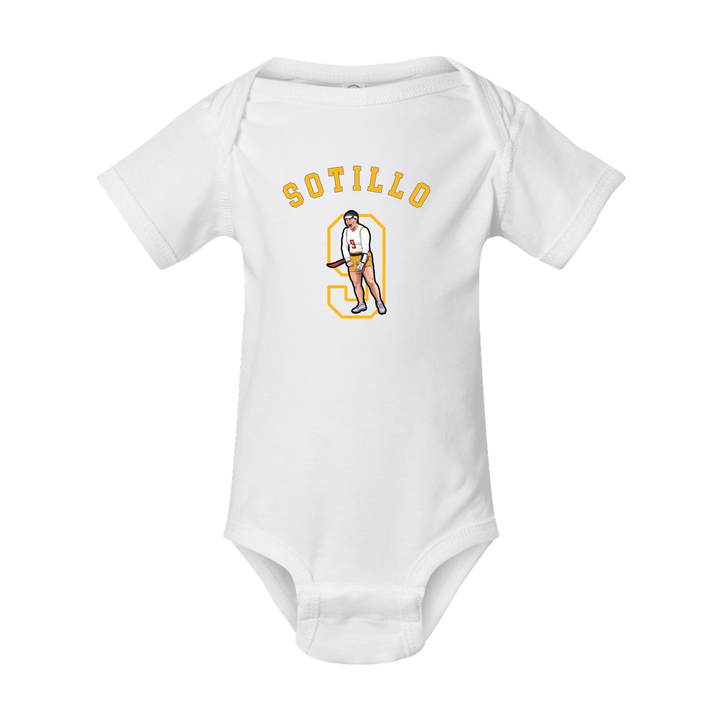 Baby Onesie — Shirsey Arch in White