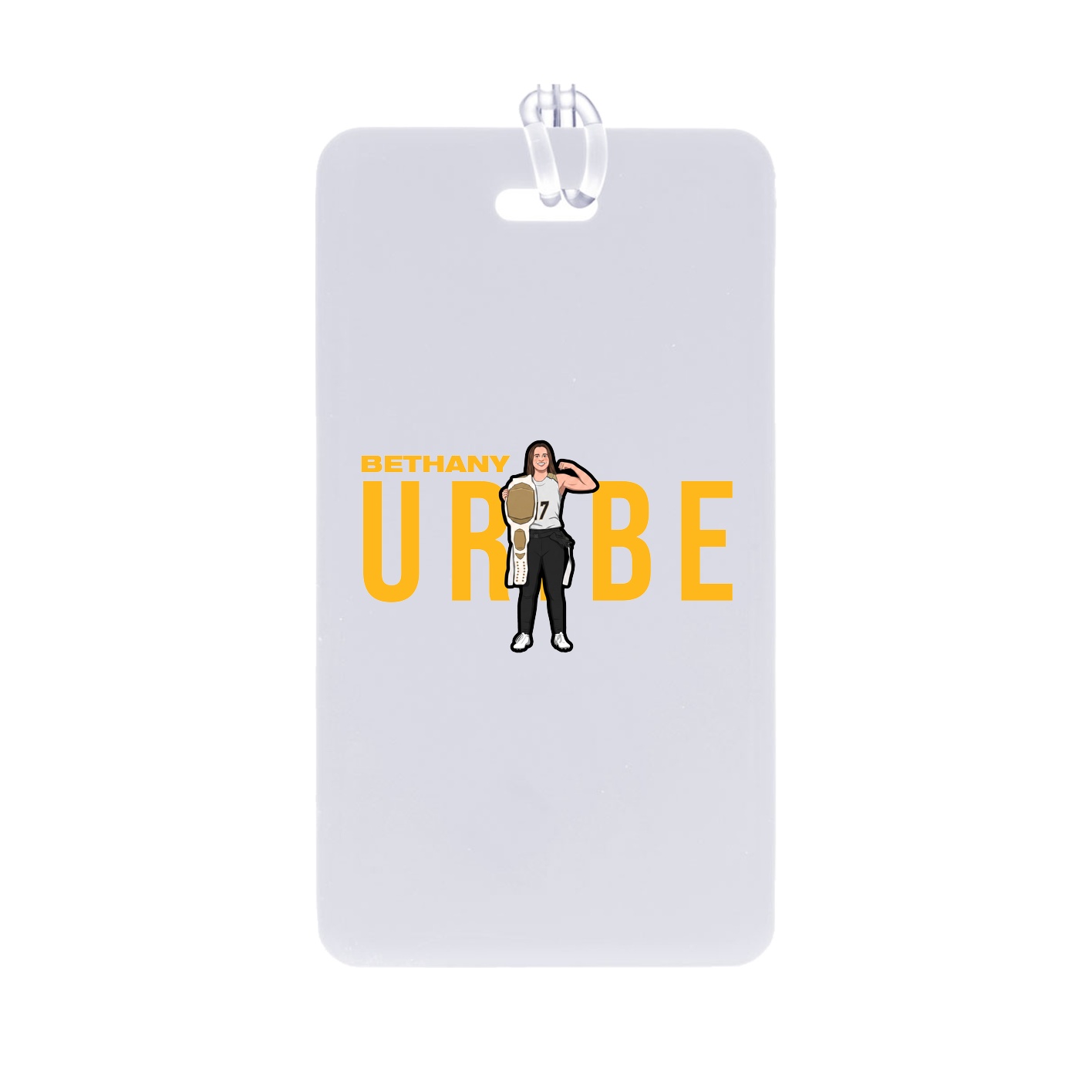 Bag Tag — Player Name in Classic