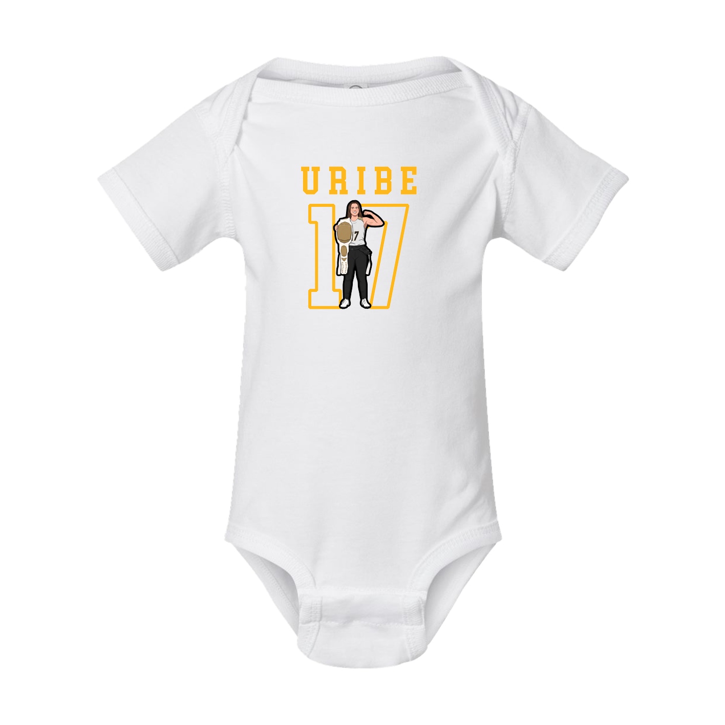 Baby Onesie — Shirsey in White