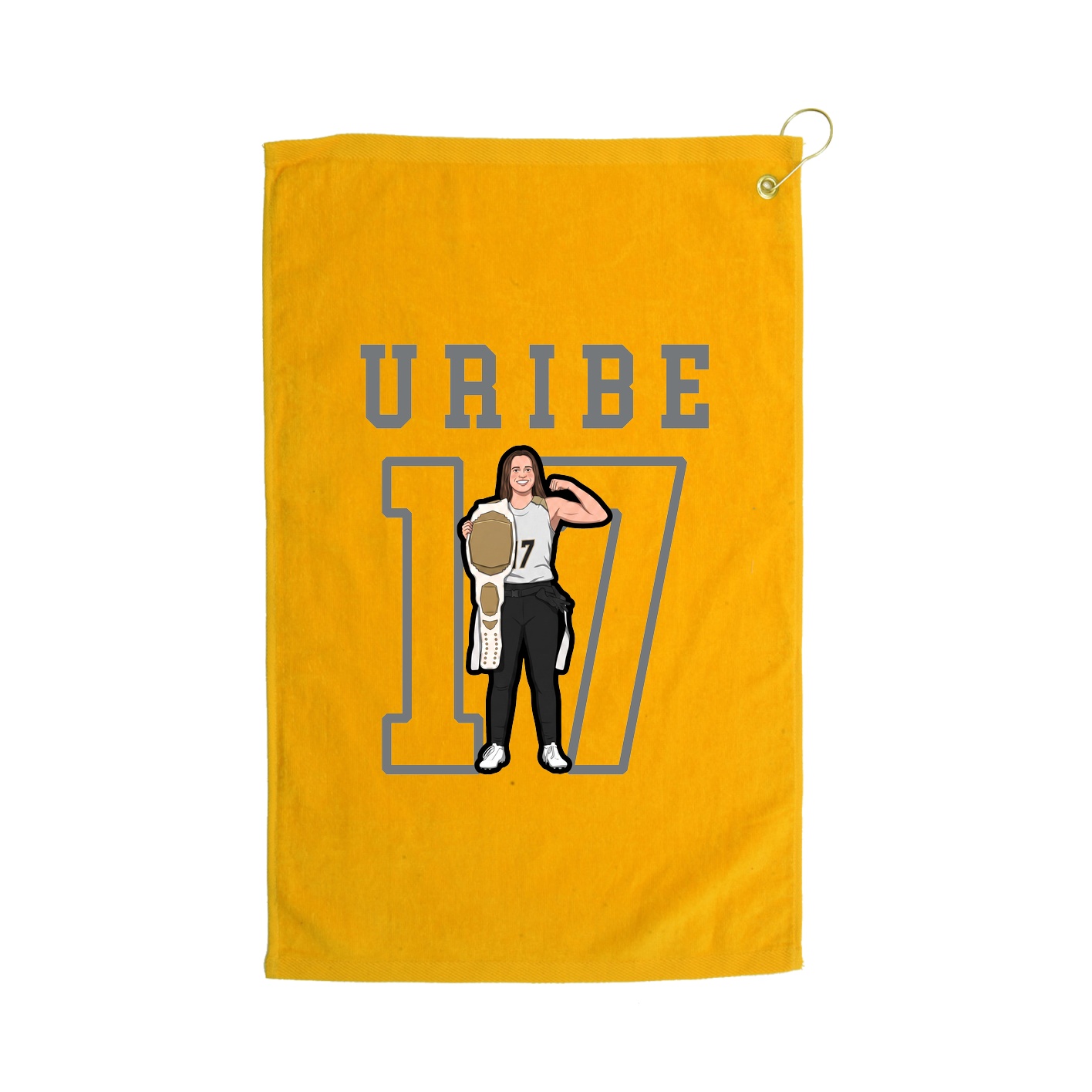 Golf Towel — Shirsey in Gold