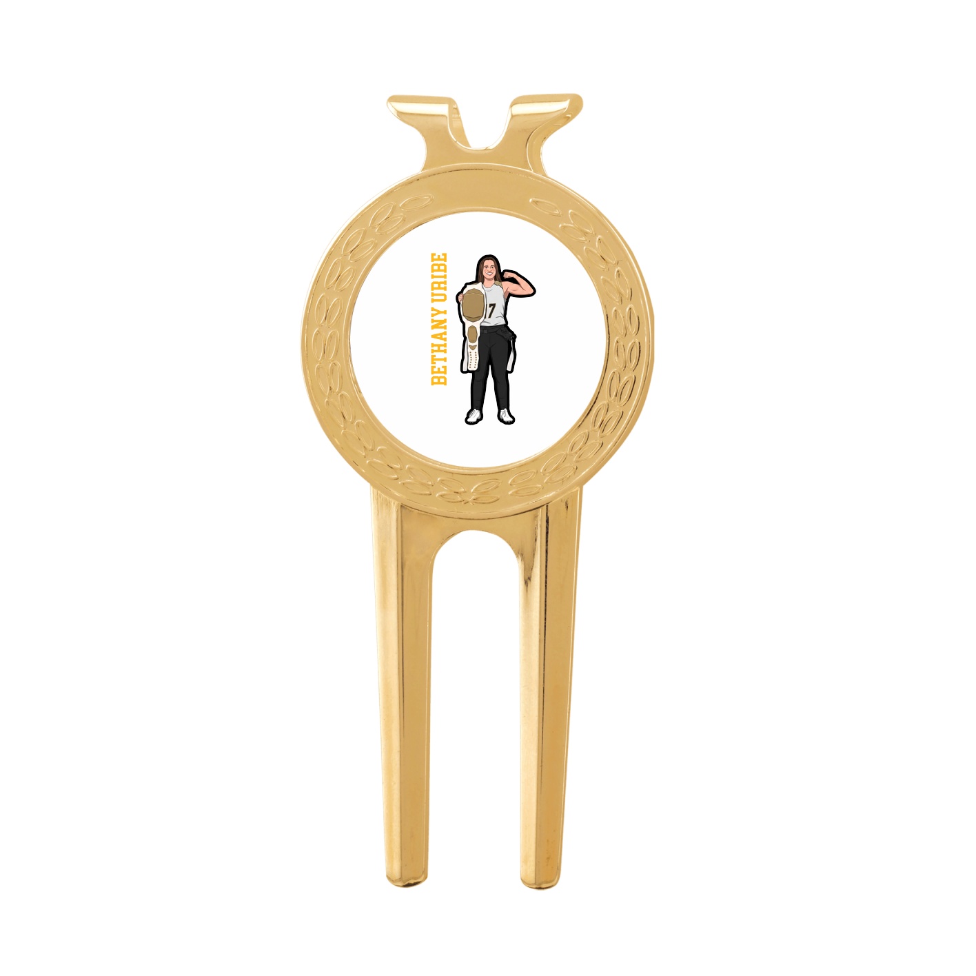 Divot Tool with Ball Marker — Name Vertical in Classic