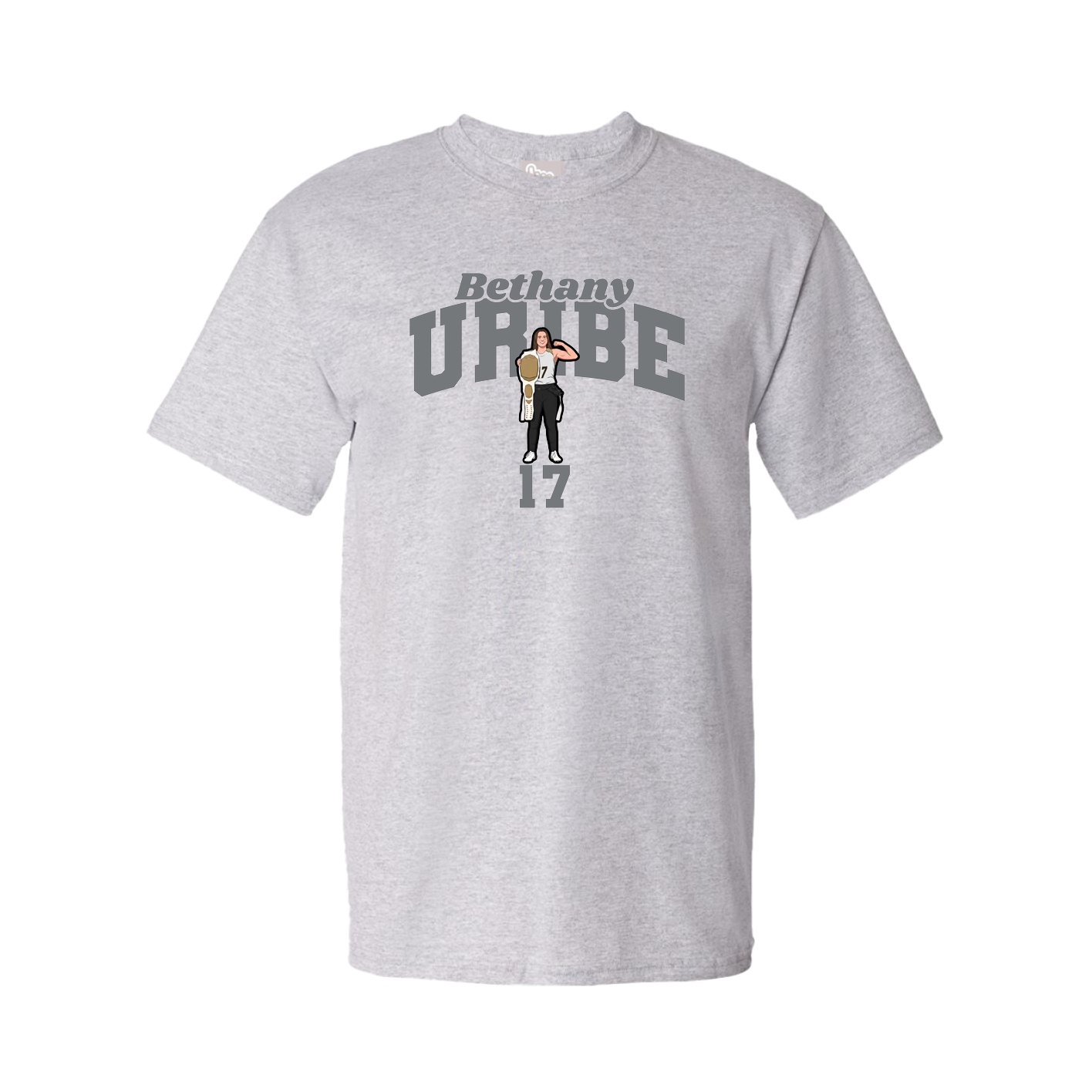 Youth Tee — Signature Arch in Grey