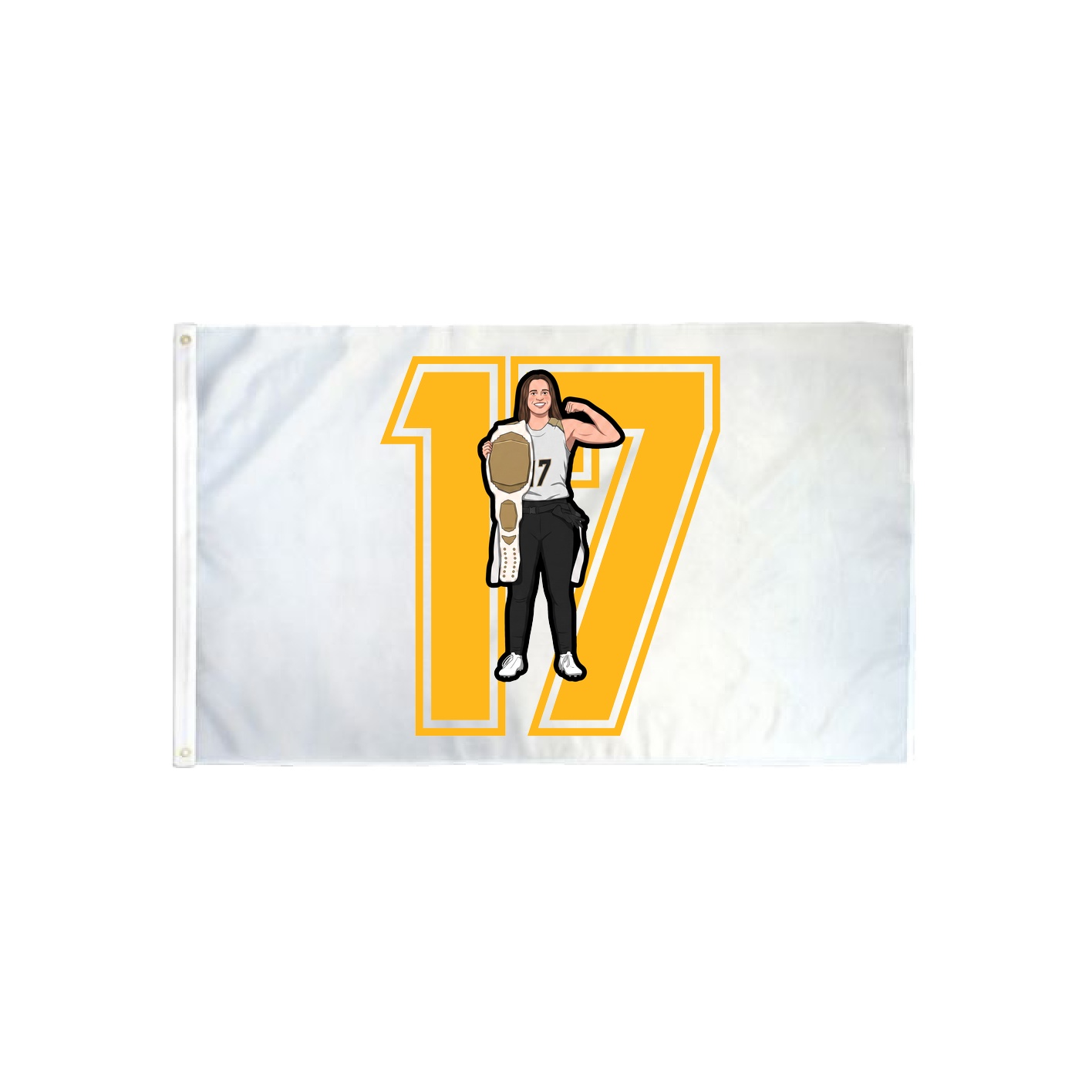 3x5 Flag — Number in Classic