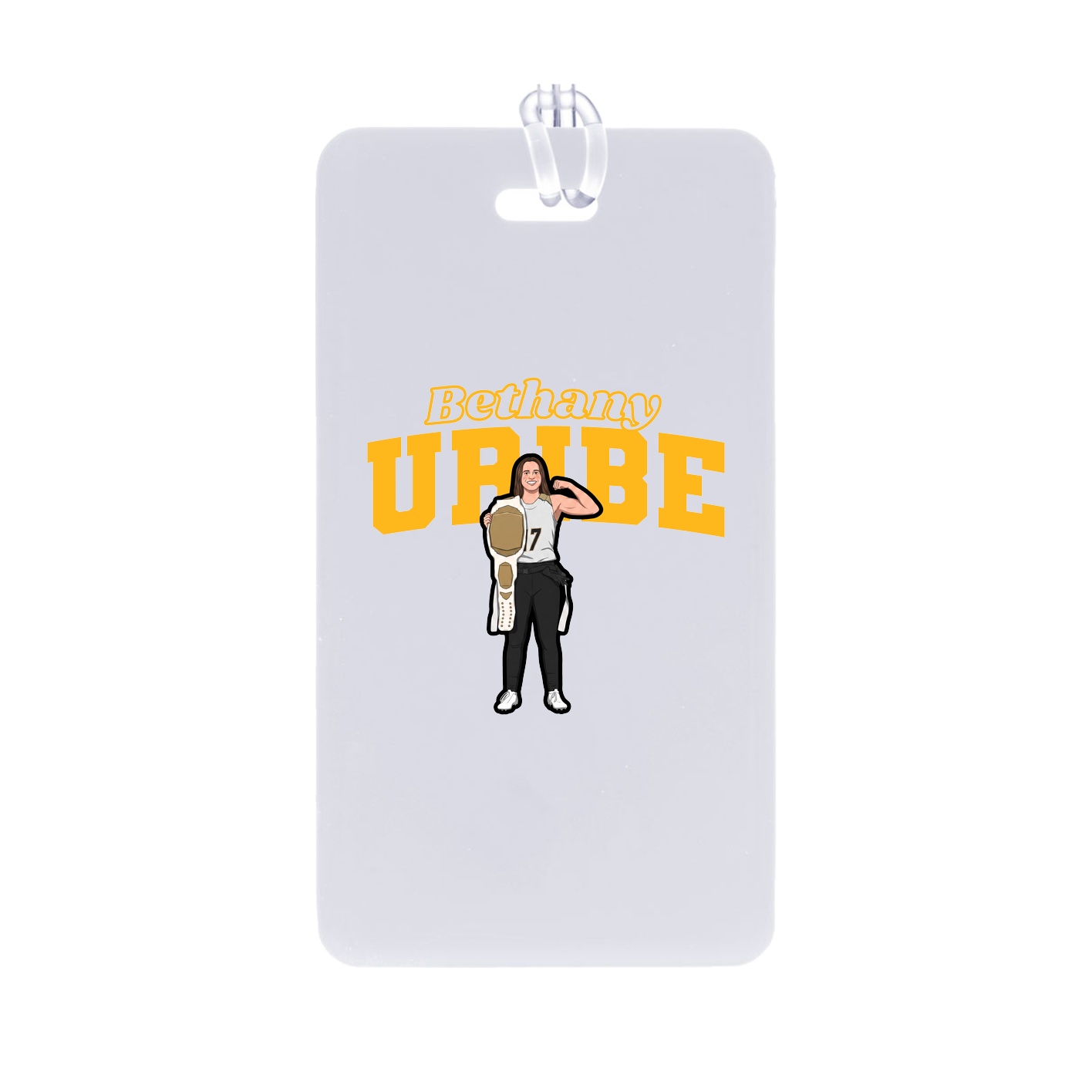 Bag Tag — Name Arch in Classic