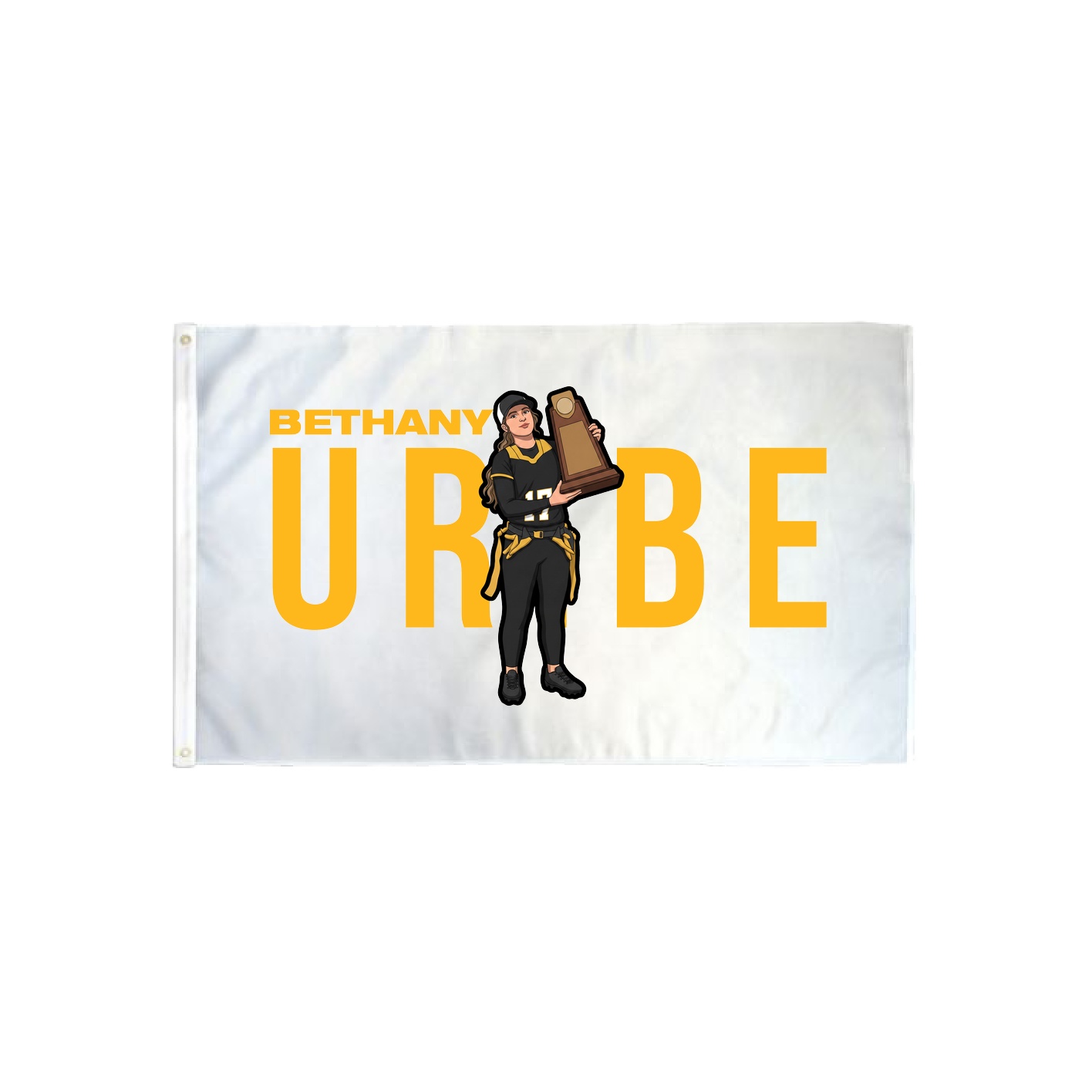 3x5 Flag — Player Name in Classic