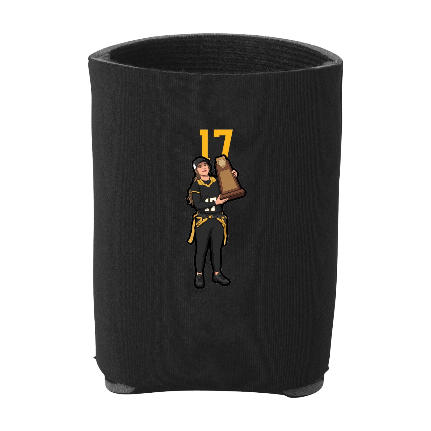 Can Holder — Number Top in Black