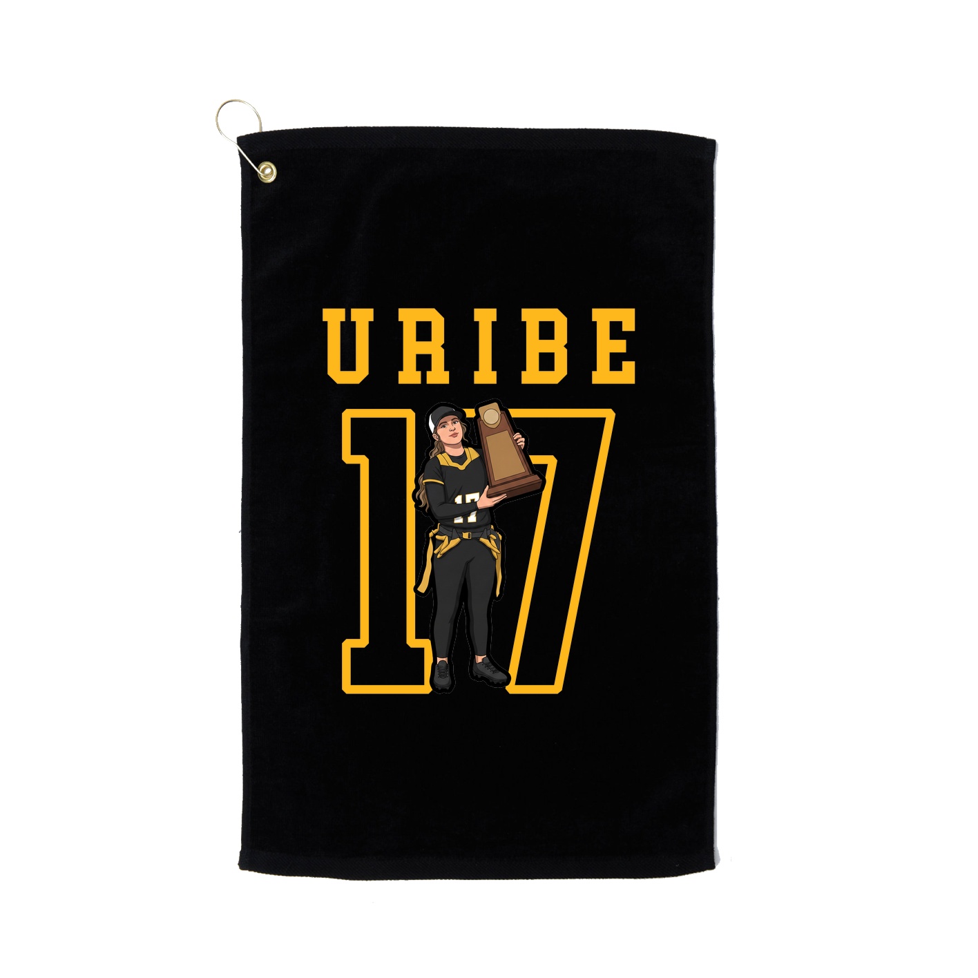 Golf Towel — Shirsey in Black