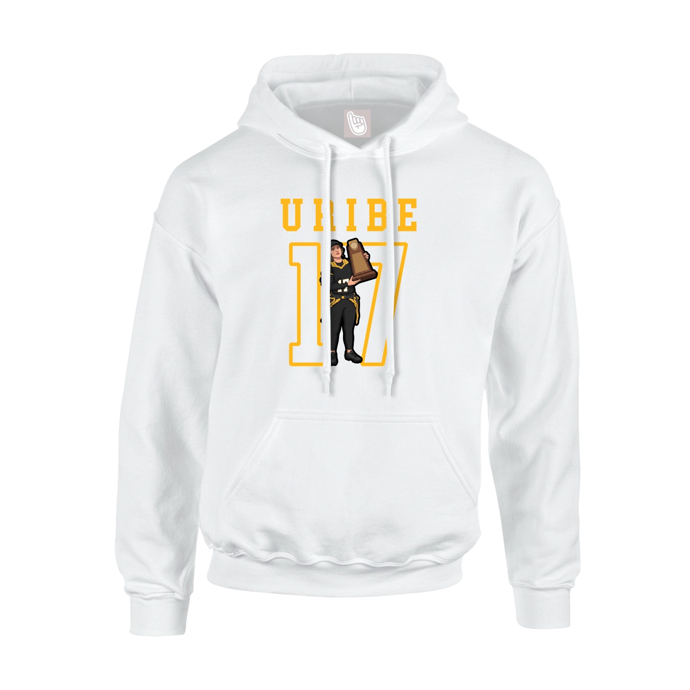 Youth Hoodie — Shirsey in White