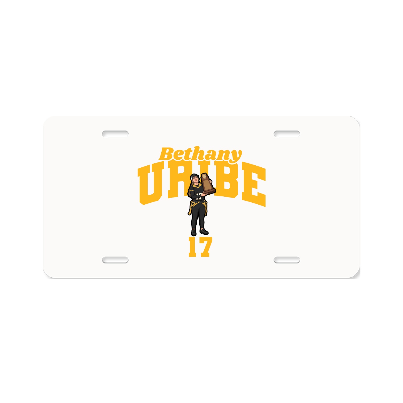 License Plate — Signature Arch in Classic