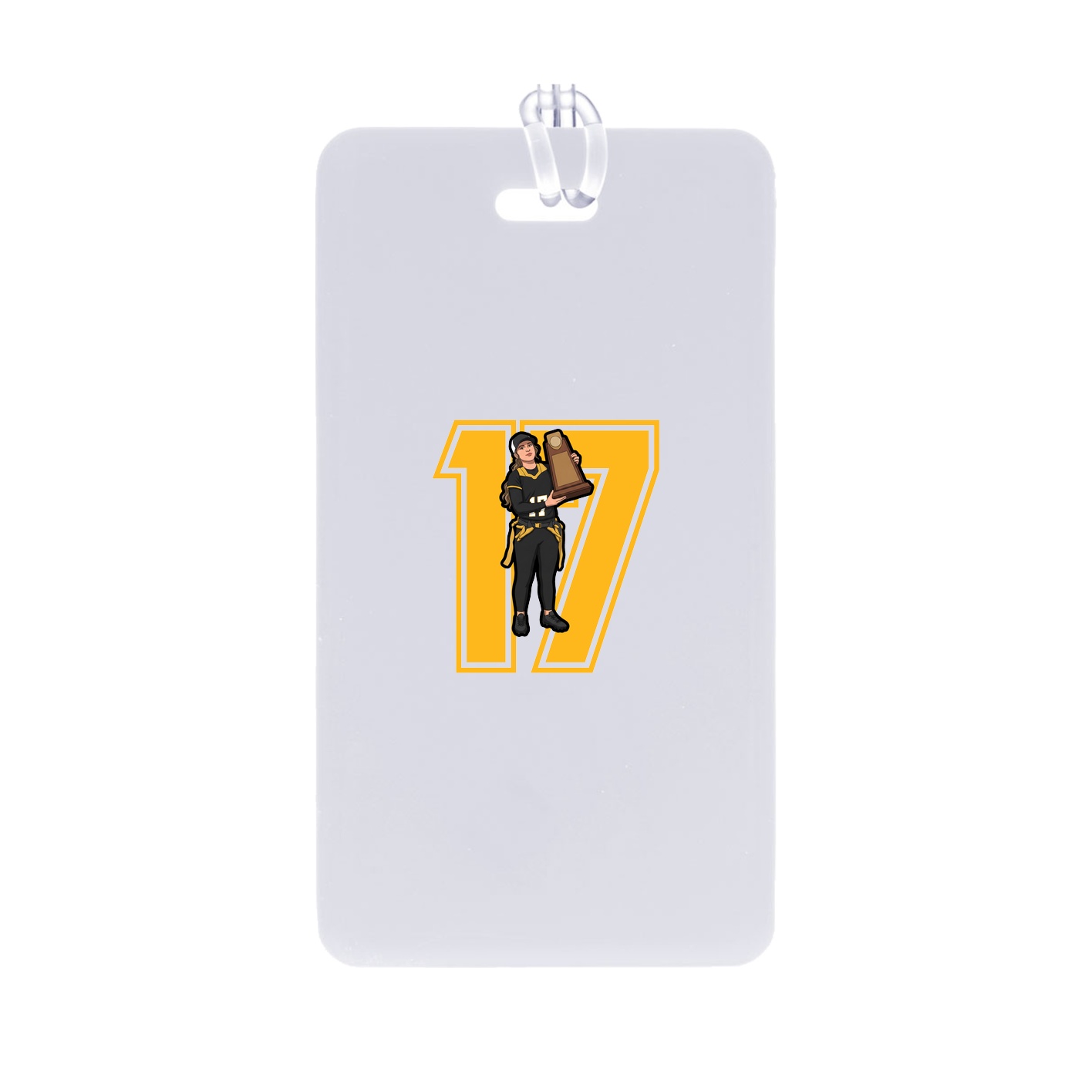 Bag Tag — Number in Classic