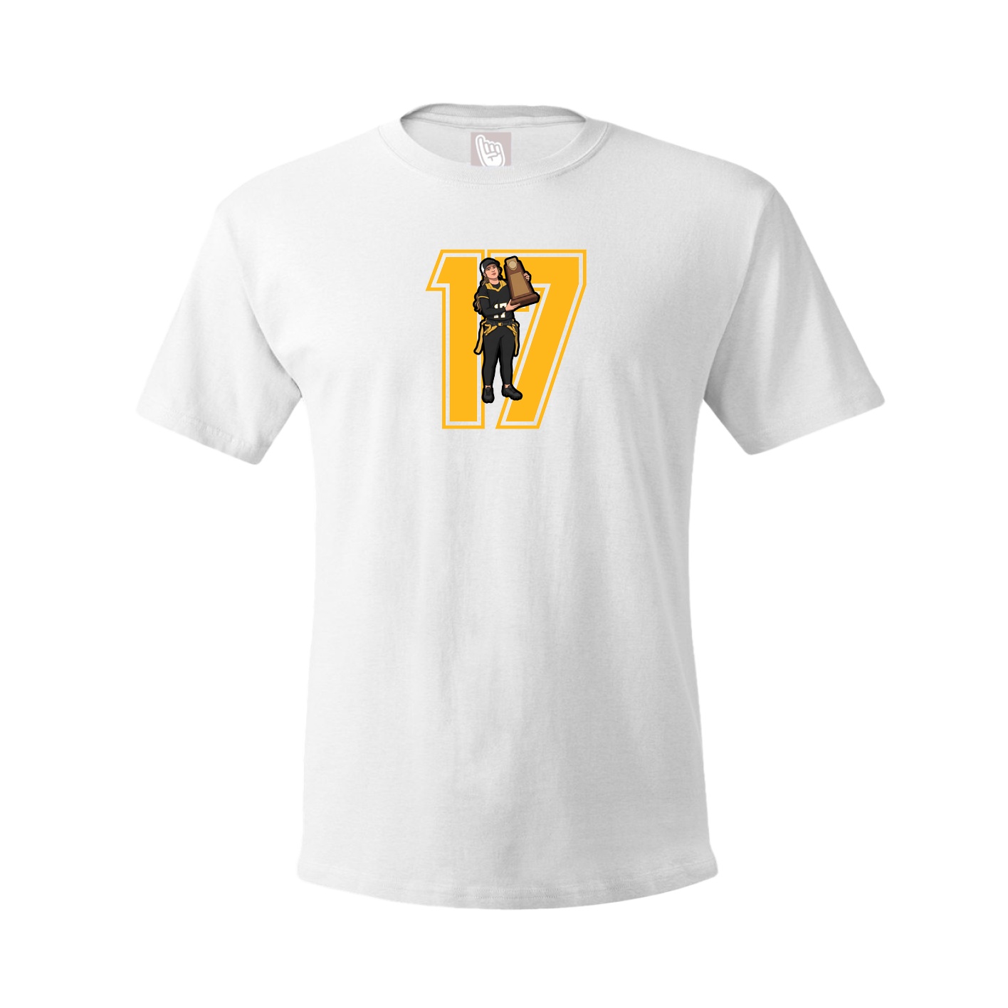 Tee — Number in White