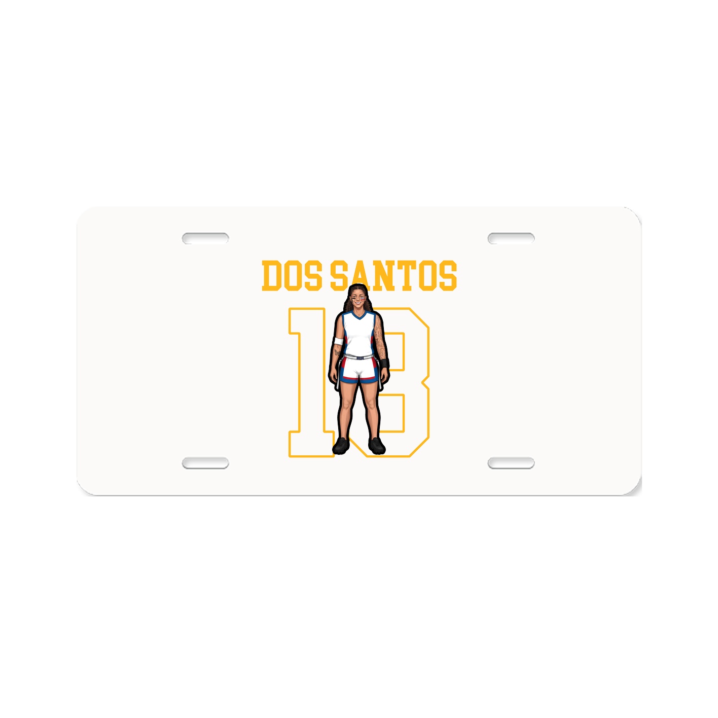 License Plate — Shirsey in Classic
