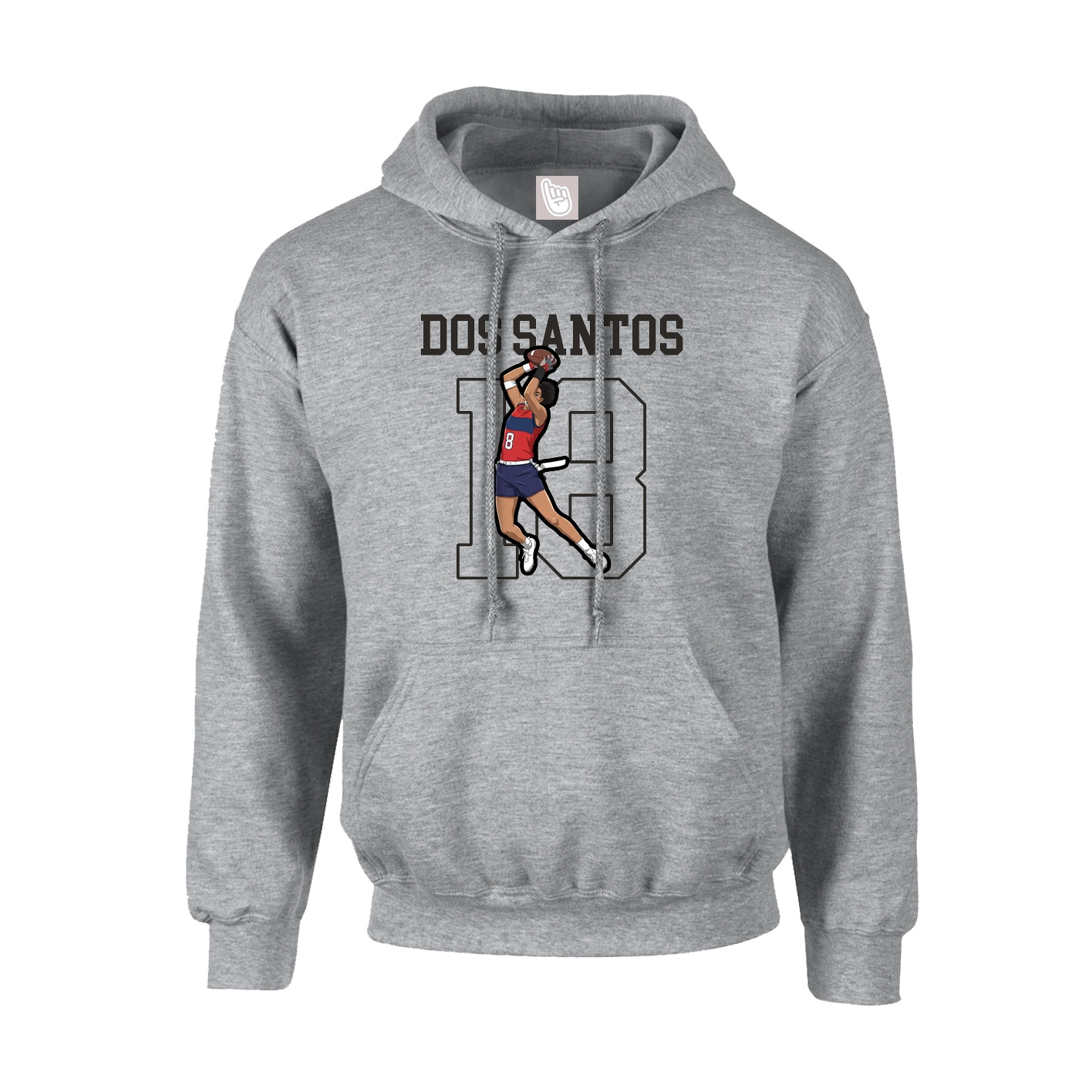 Hoodie — Shirsey in Grey