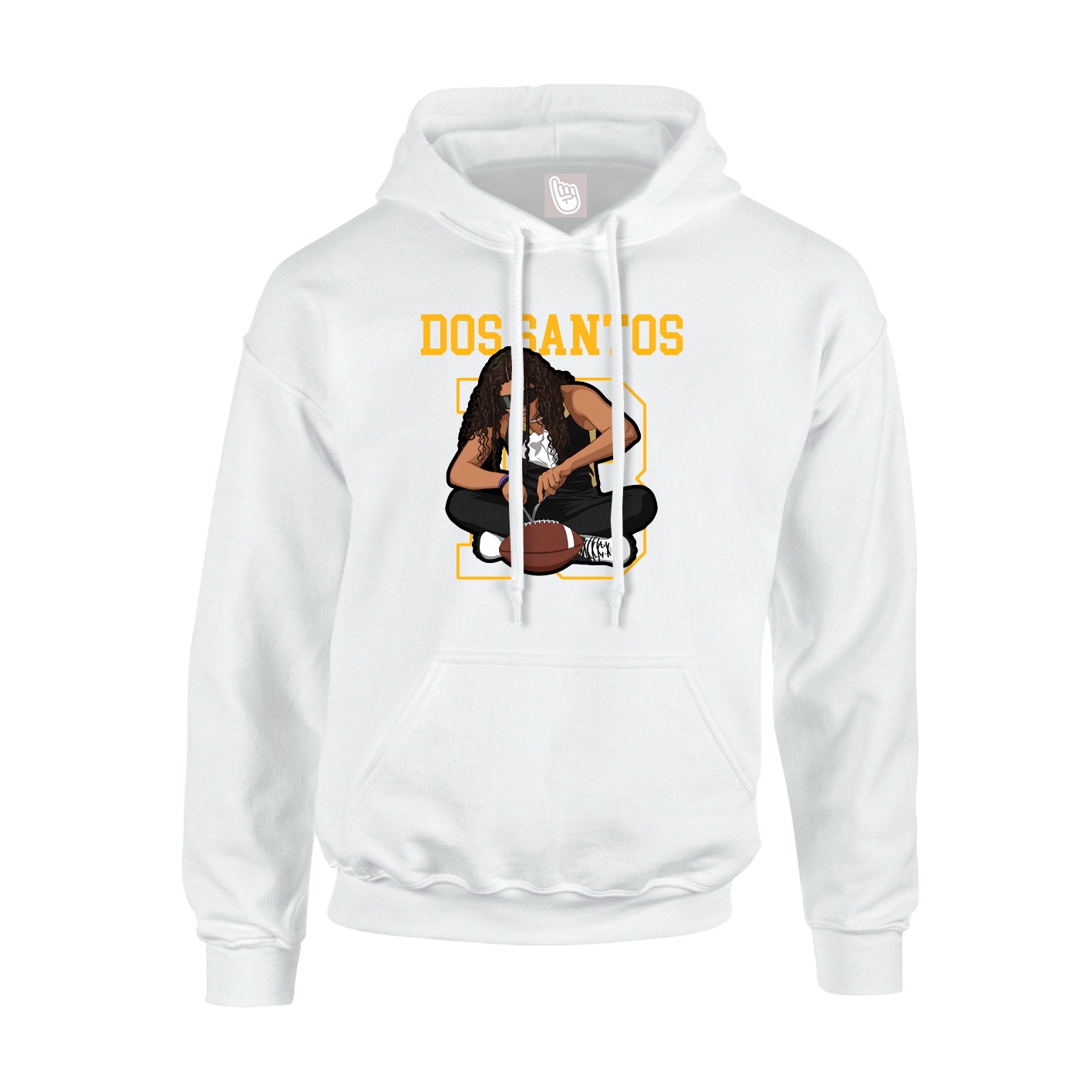 Youth Hoodie — Shirsey in White