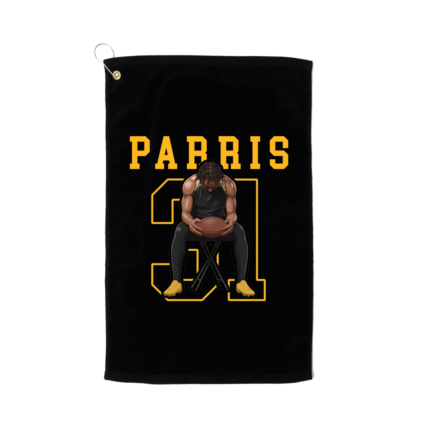 Golf Towel — Shirsey in Black