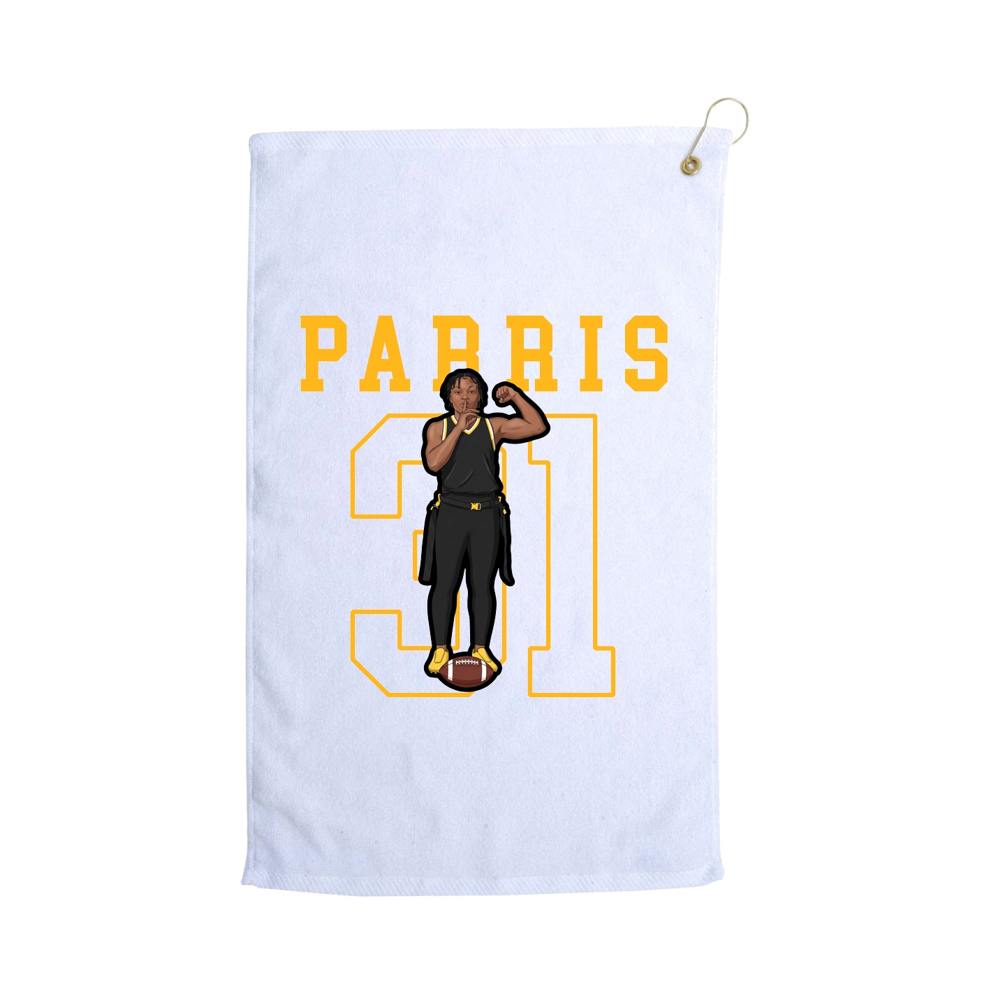 Golf Towel — Shirsey in White