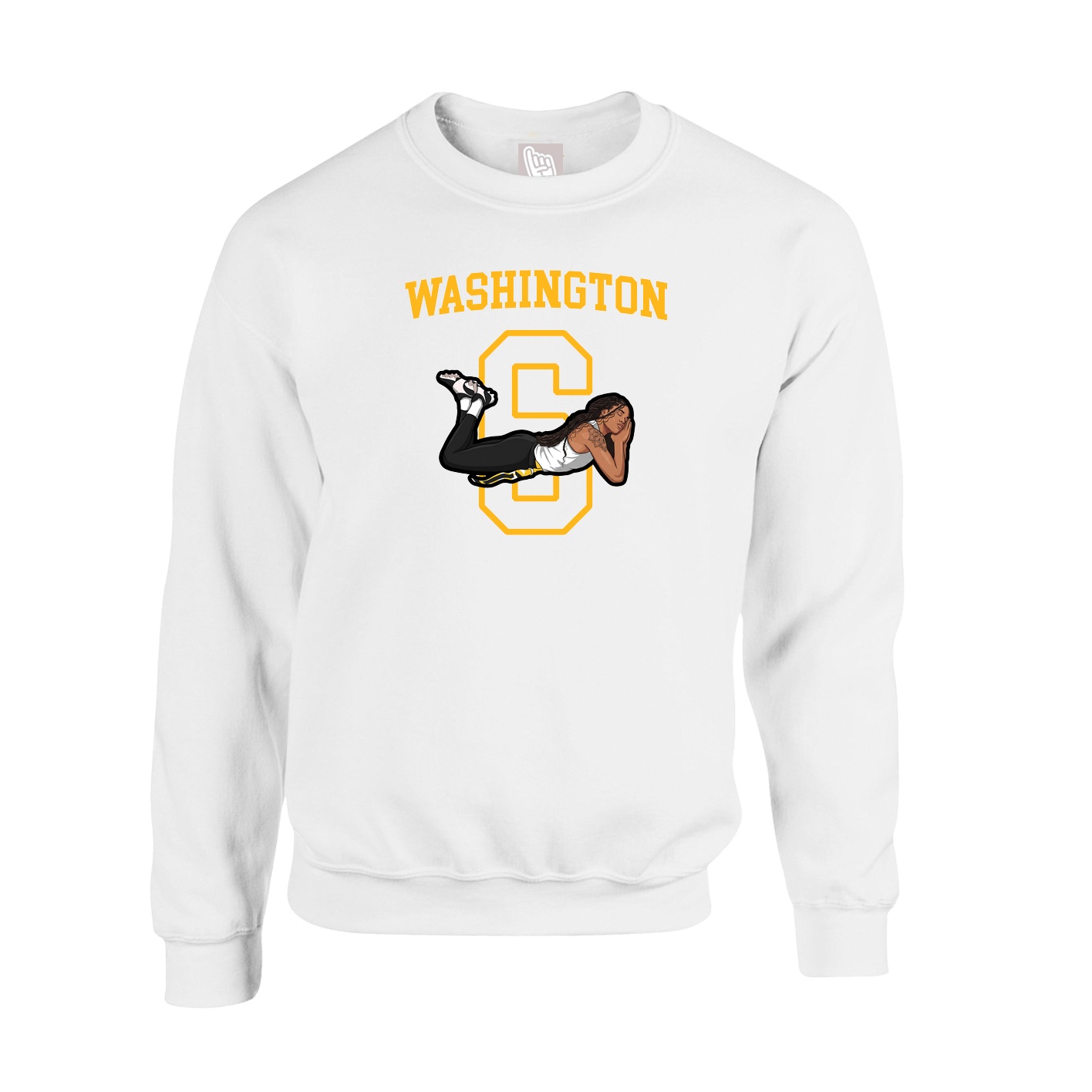 Fleece Crew — Shirsey in White
