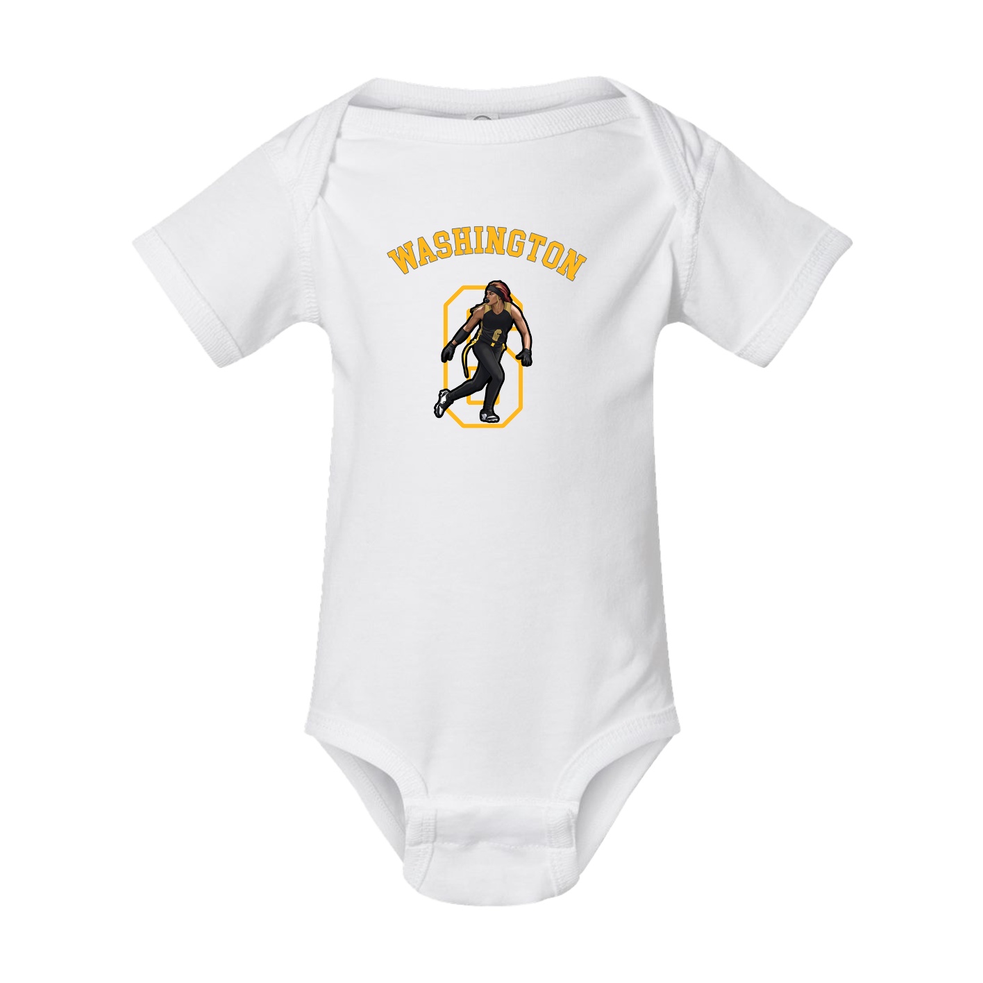 Baby Onesie — Shirsey Arch in White