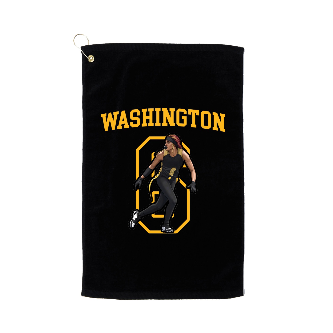Golf Towel — Shirsey in Black