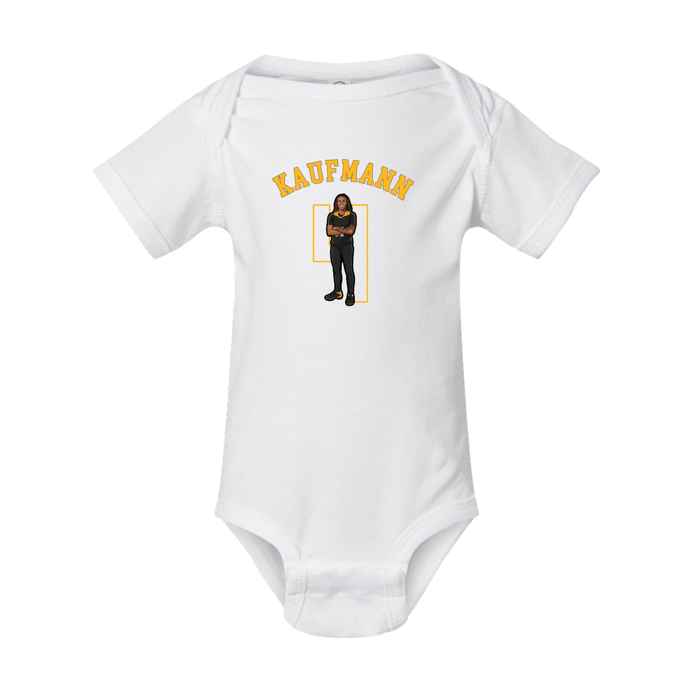 Baby Onesie — Shirsey Arch in White