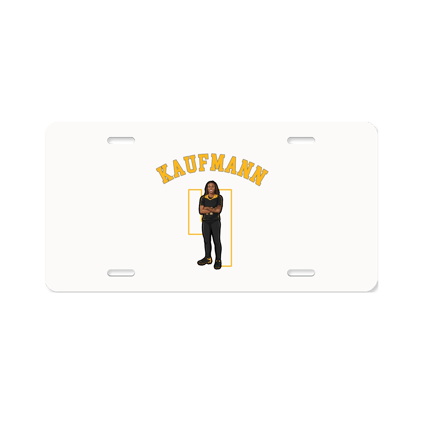 License Plate — Shirsey Arch in Classic