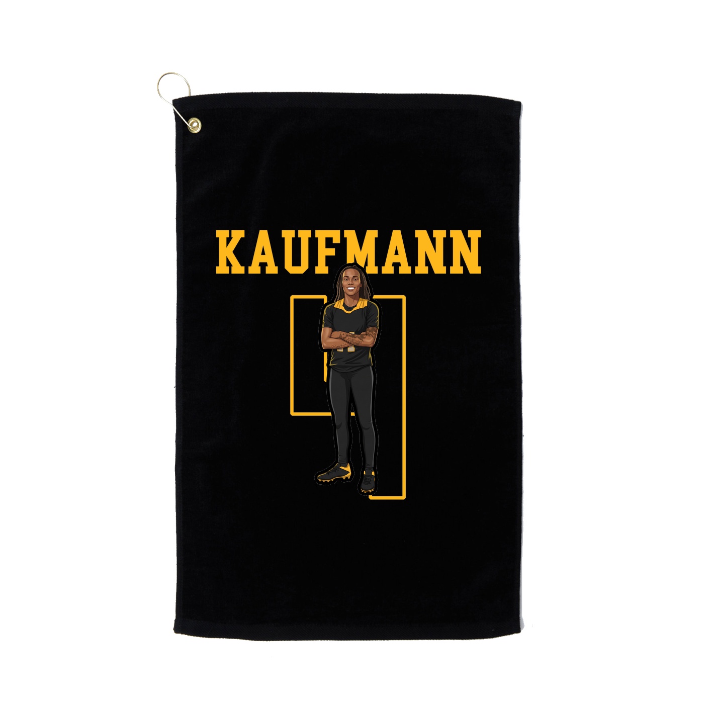 Golf Towel — Shirsey in Black
