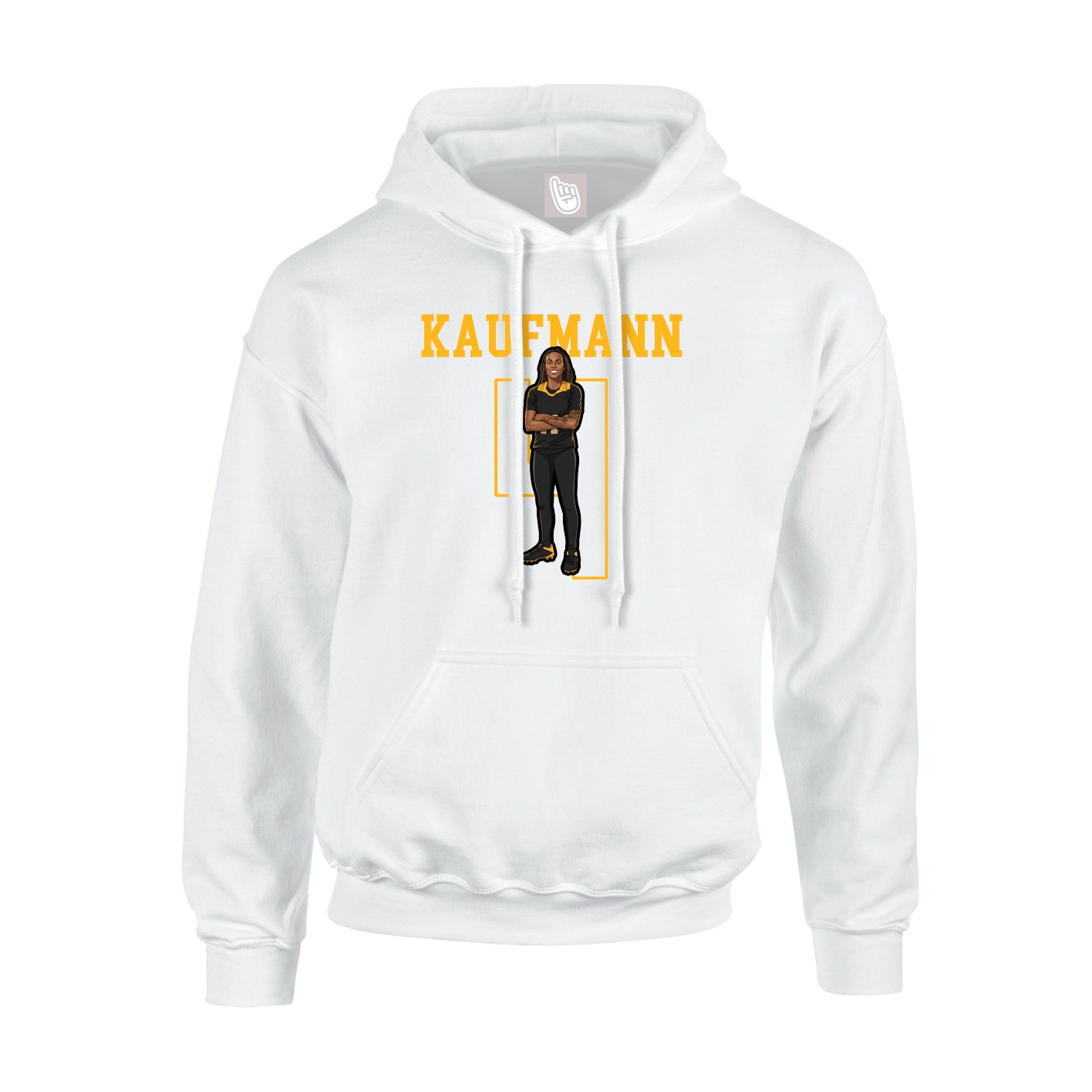 Hoodie — Shirsey in White