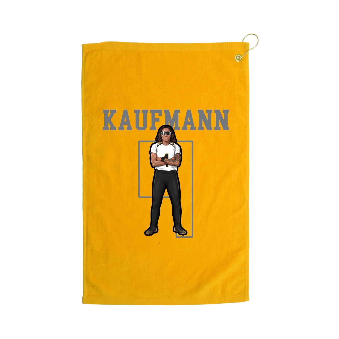 Golf Towel — Shirsey in Gold