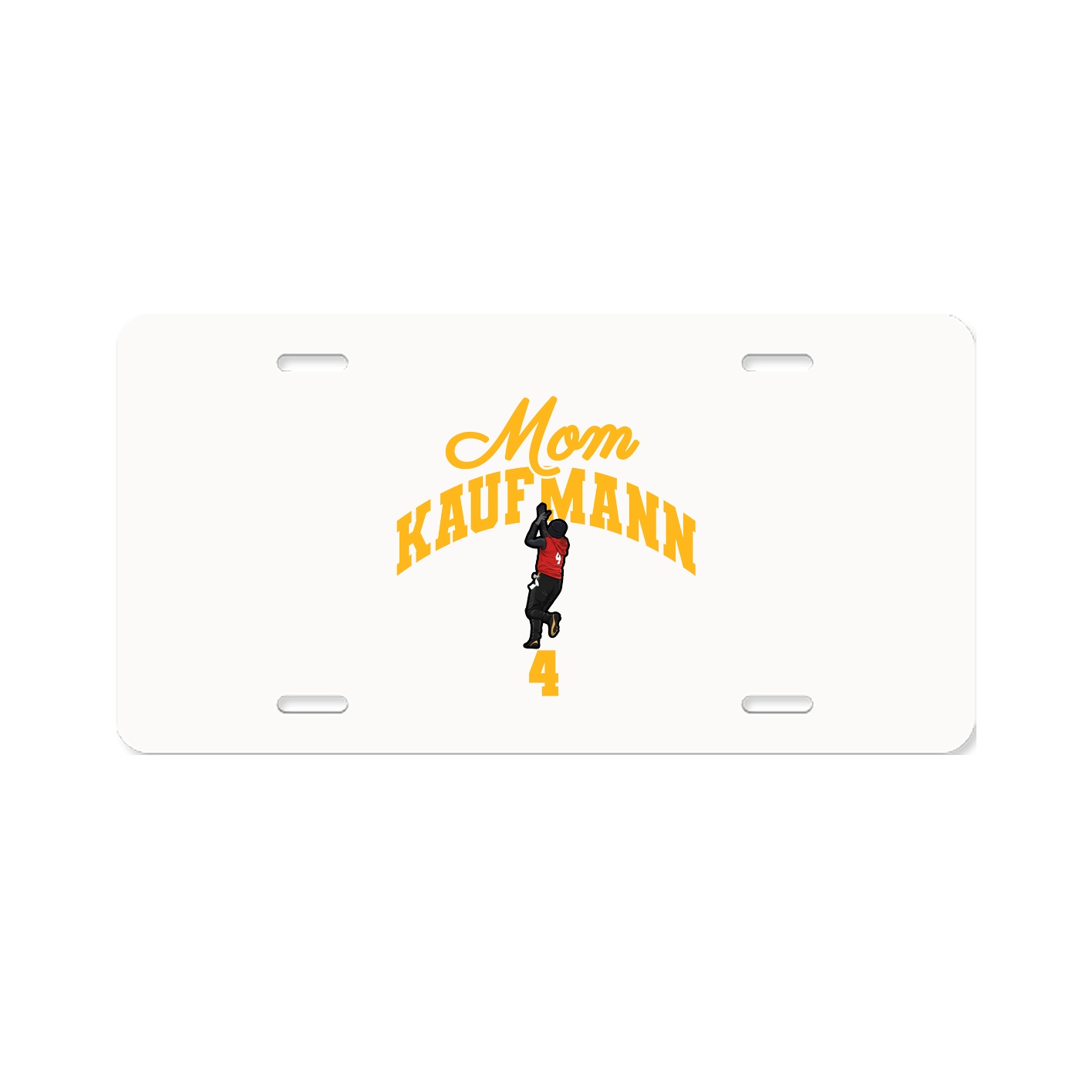 License Plate — Mothers Day Arch in Classic
